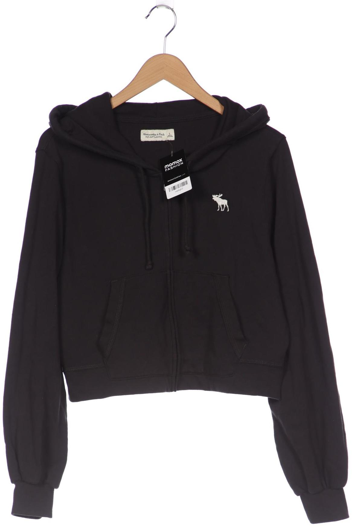 

Abercrombie & Fitch Damen Kapuzenpullover, grau