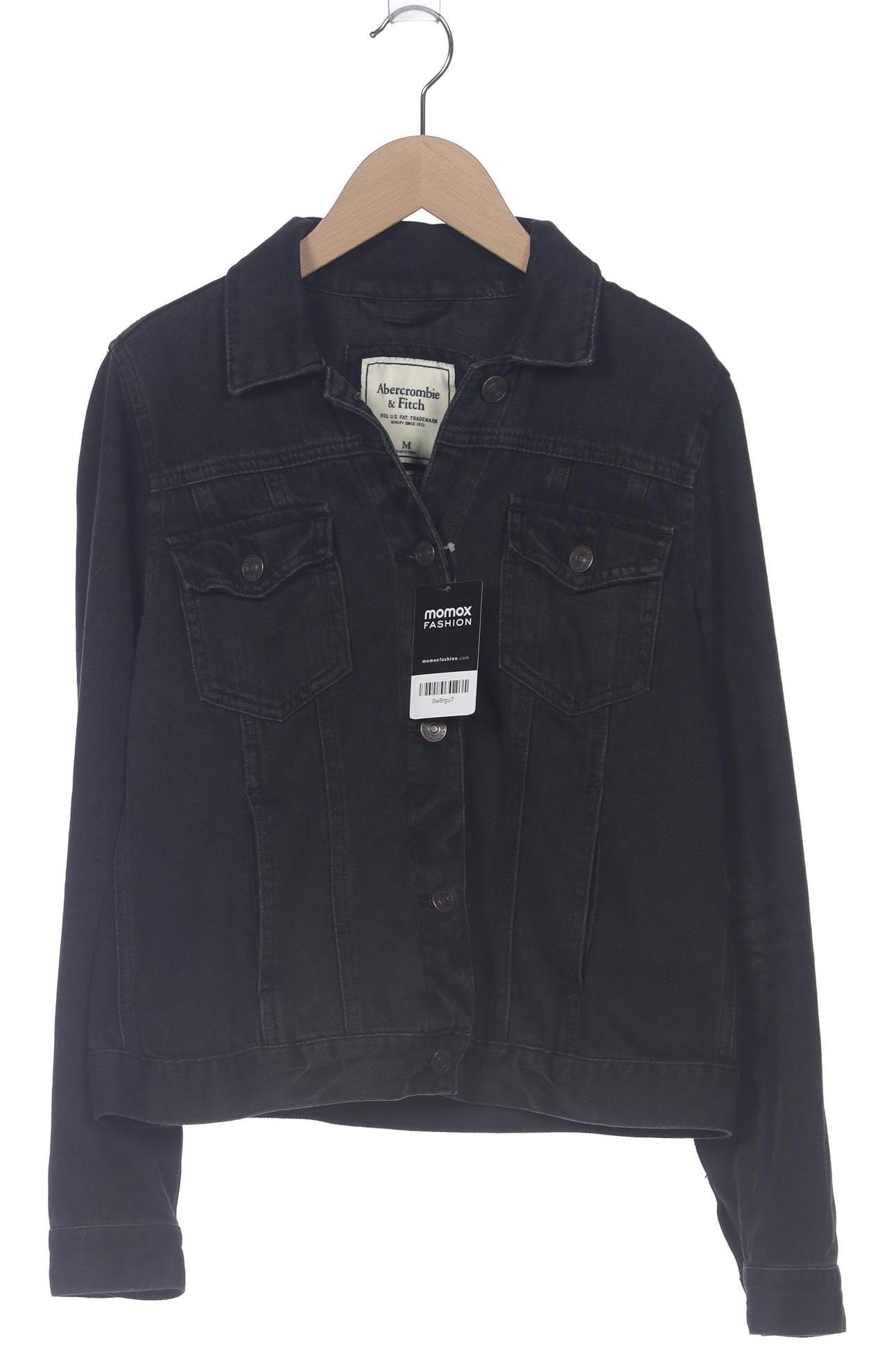 

Abercrombie & Fitch Damen Jacke, schwarz, Gr. 38