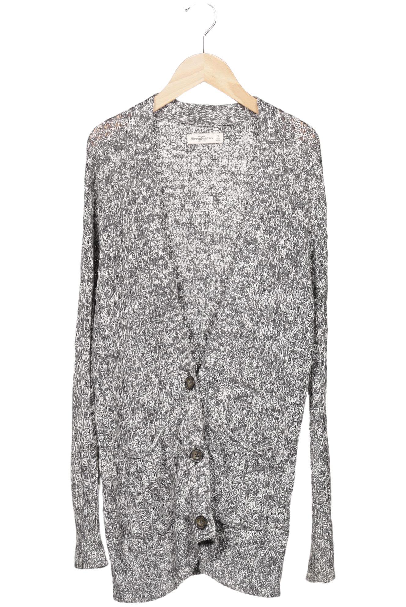 

Abercrombie & Fitch Damen Strickjacke, grau, Gr. 36