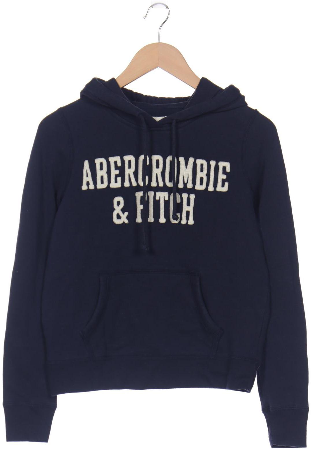 

Abercrombie & Fitch Damen Kapuzenpullover, marineblau, Gr. 34