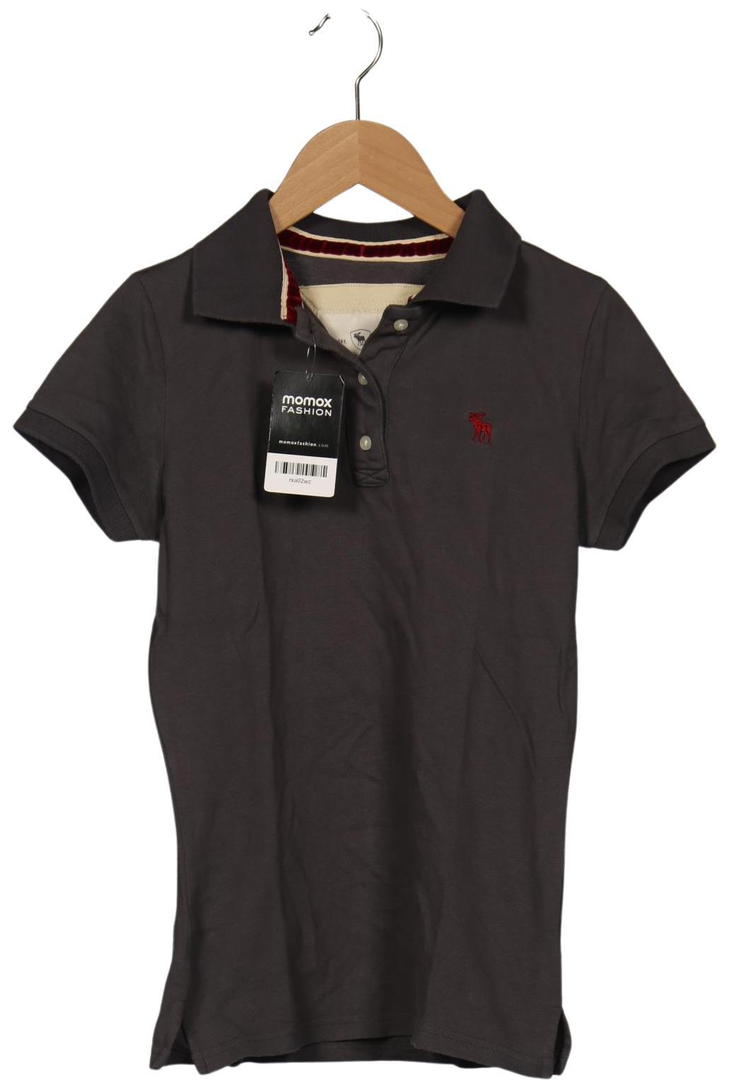 

Abercrombie & Fitch Damen Poloshirt, grau, Gr. 38