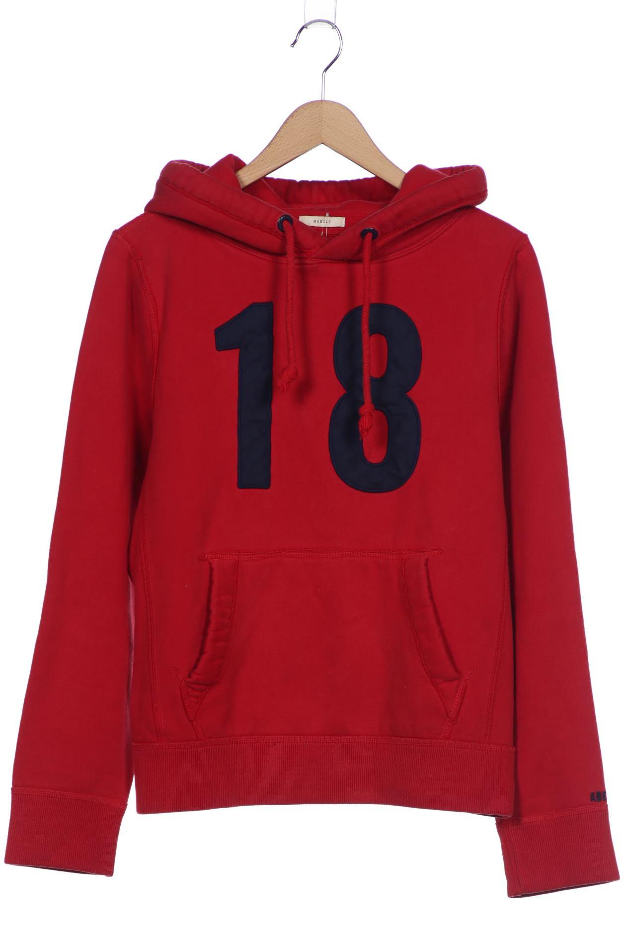 

Abercrombie & Fitch Damen Kapuzenpullover, rot, Gr. 42