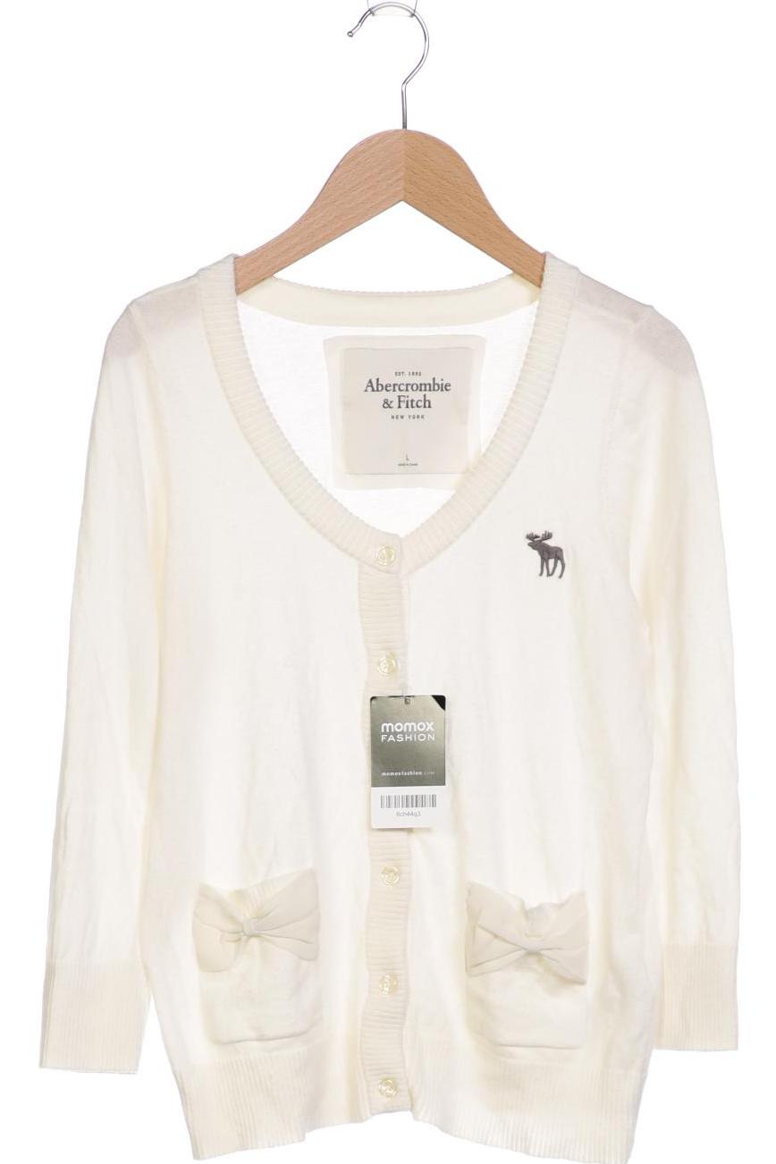 

Abercrombie & Fitch Damen Strickjacke, cremeweiß