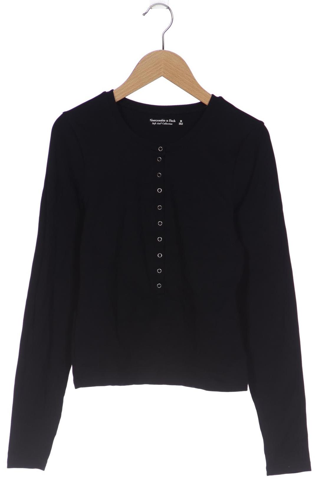 

Abercrombie & Fitch Damen Langarmshirt, schwarz