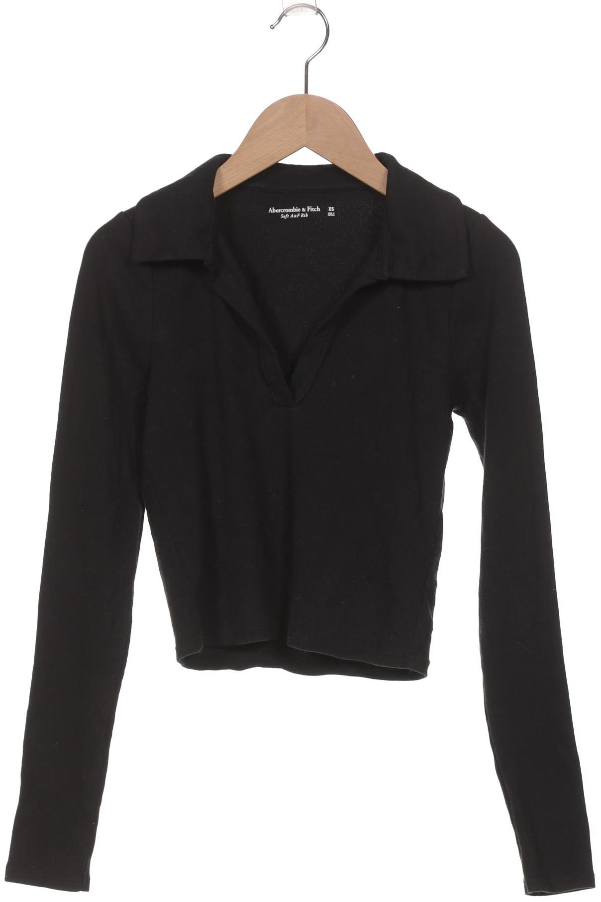 

Abercrombie & Fitch Damen Langarmshirt, schwarz, Gr. 34