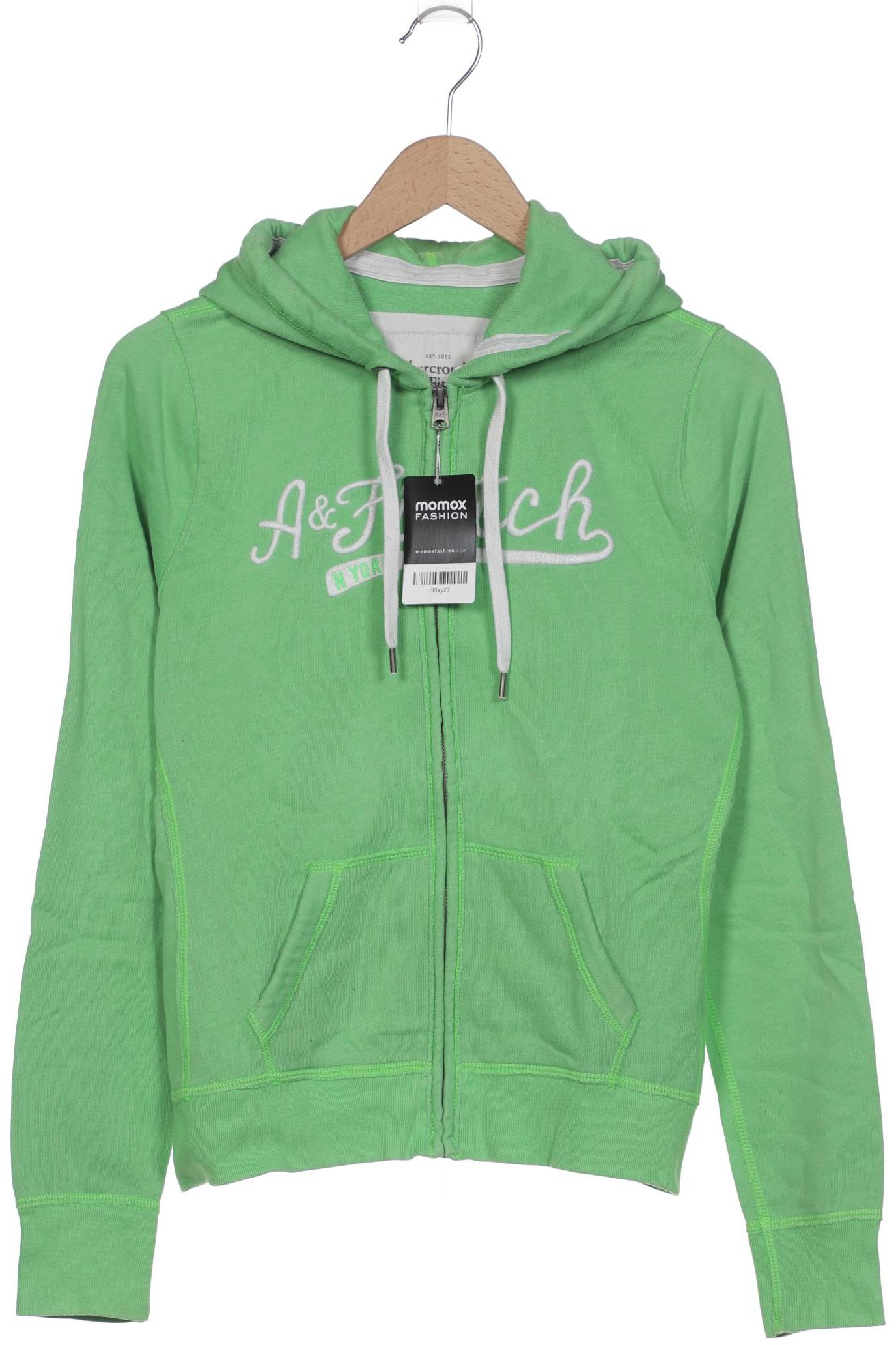 

Abercrombie & Fitch Damen Kapuzenpullover, hellgrün, Gr. 38