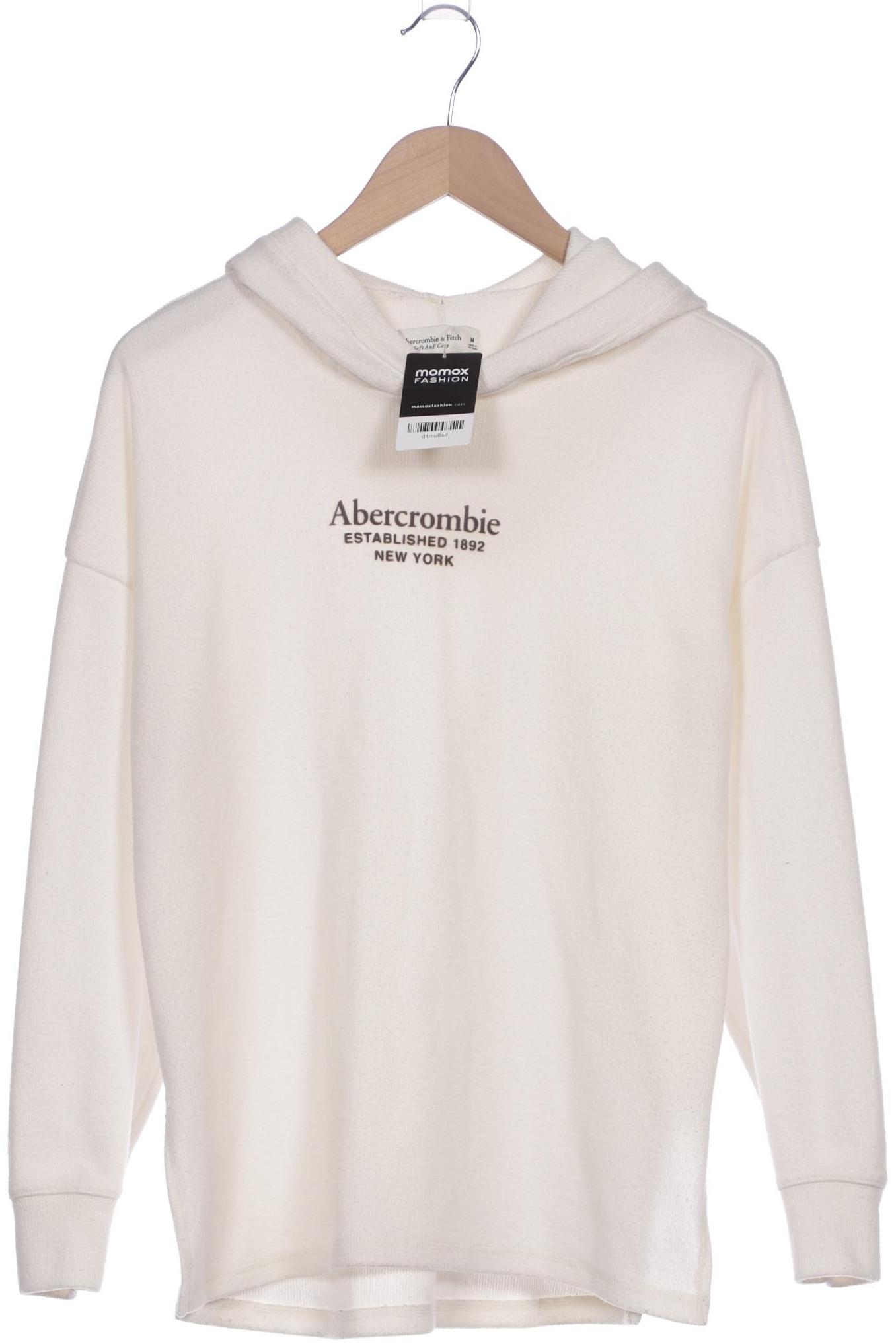 

Abercrombie & Fitch Damen Kapuzenpullover, weiß, Gr. 38
