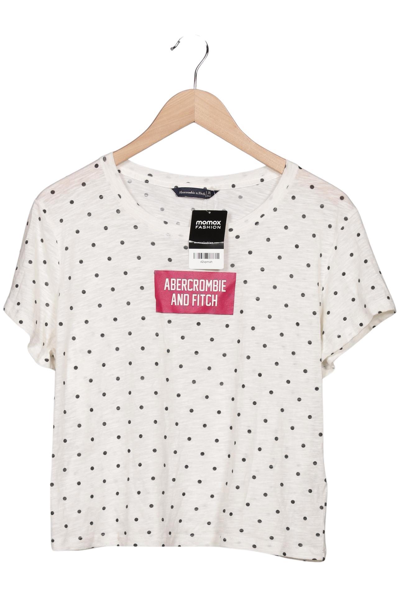 

Abercrombie & Fitch Damen T-Shirt, cremeweiß, Gr. 44