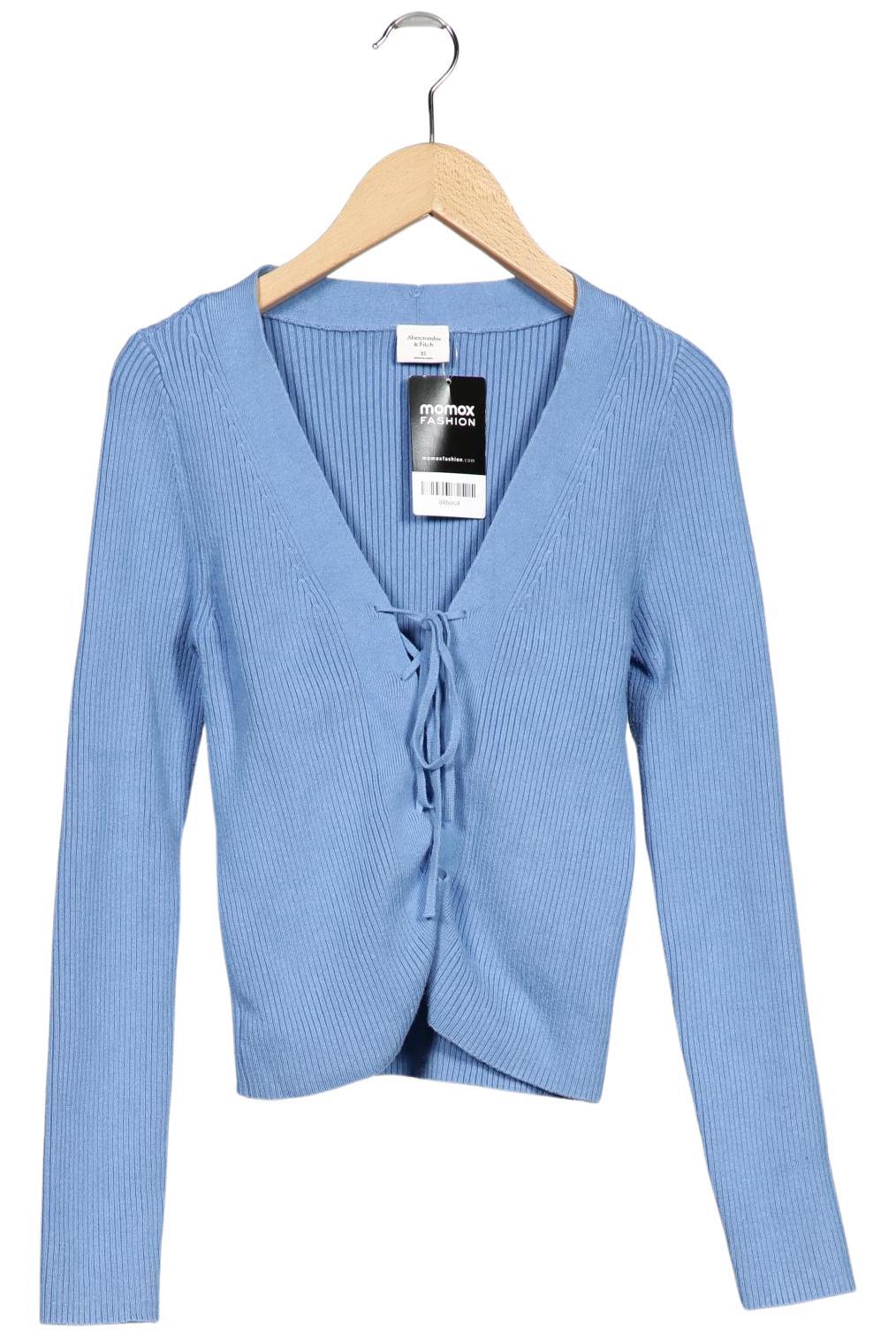 

Abercrombie & Fitch Damen Strickjacke, hellblau, Gr. 34