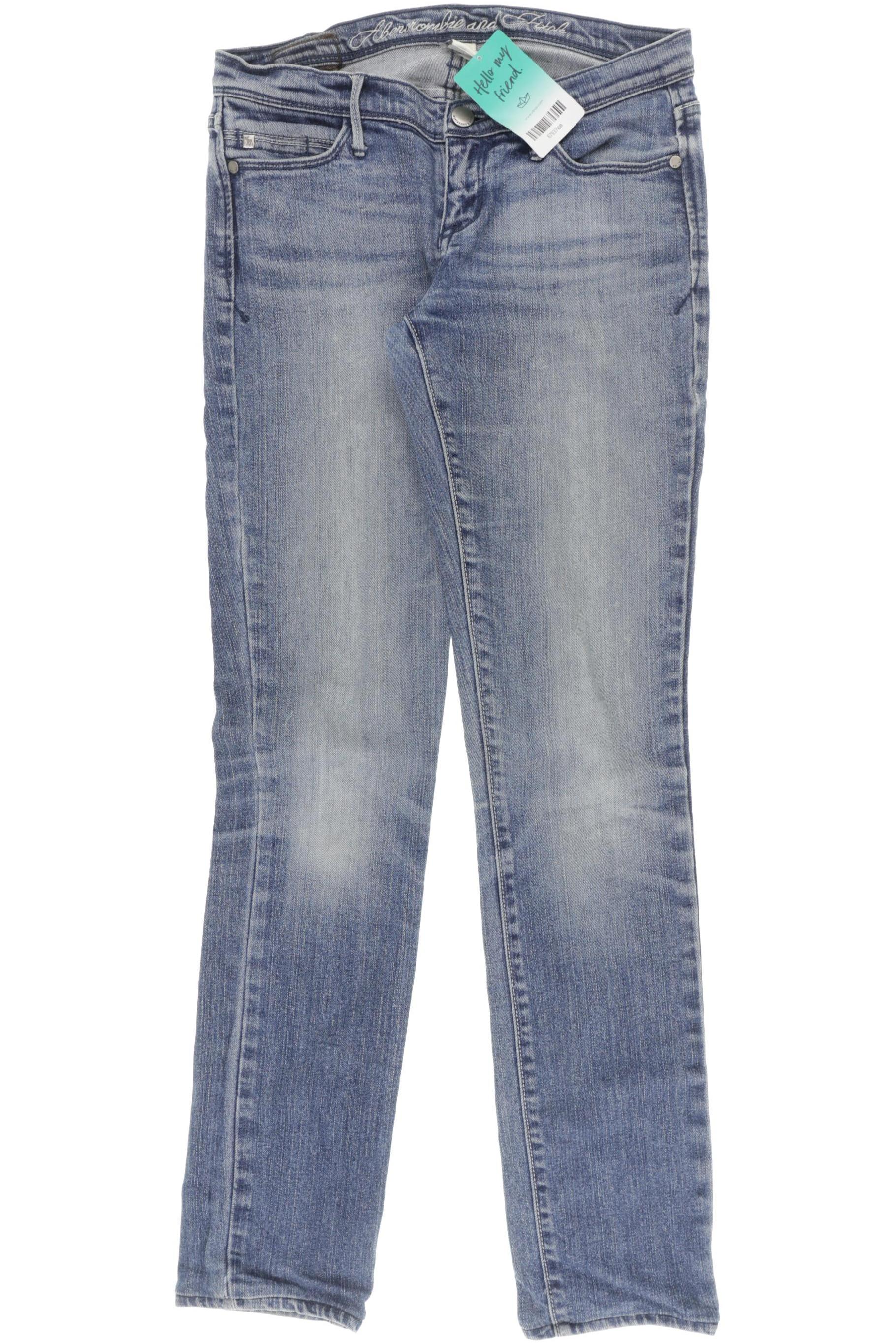 

Abercrombie & Fitch Damen Jeans, blau, Gr. 26