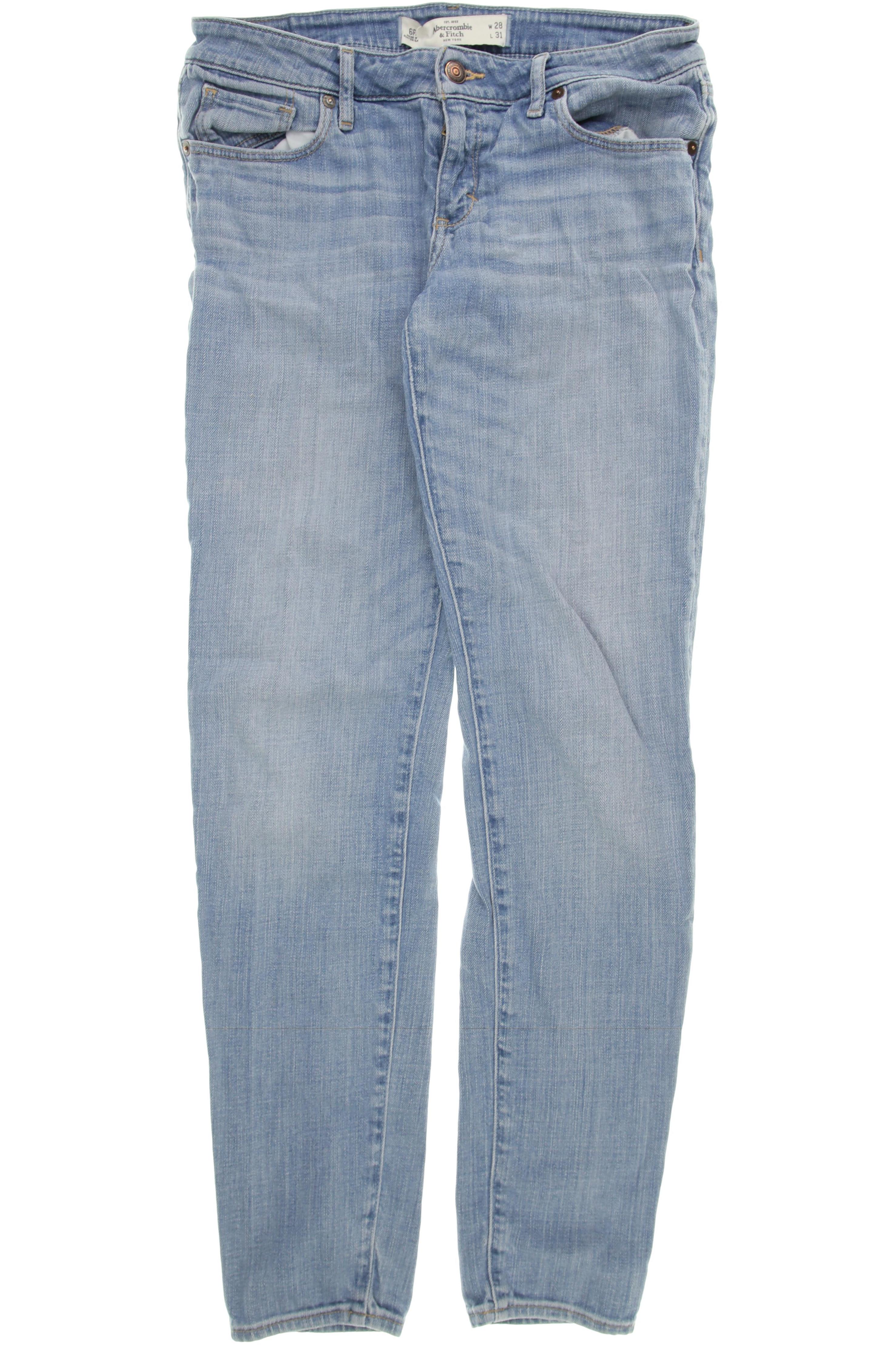 

Abercrombie & Fitch Damen Jeans, blau, Gr. 28