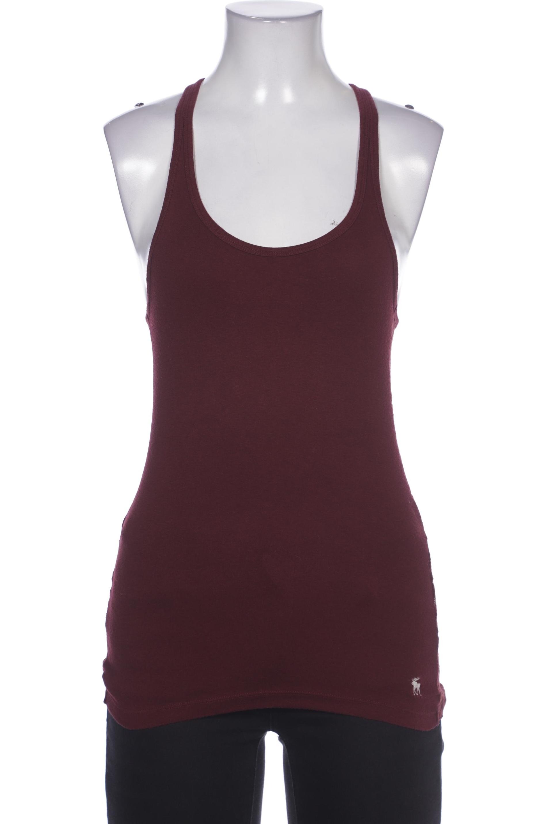 

Abercrombie & Fitch Damen Top, bordeaux, Gr. 34