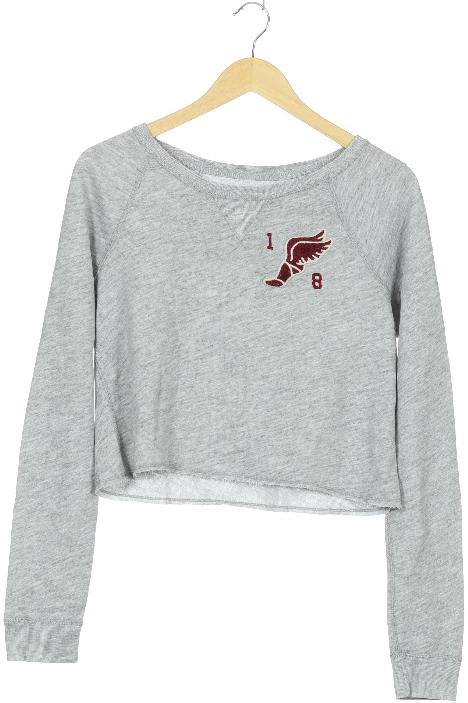 

Abercrombie & Fitch Damen Sweatshirt, grau, Gr.
