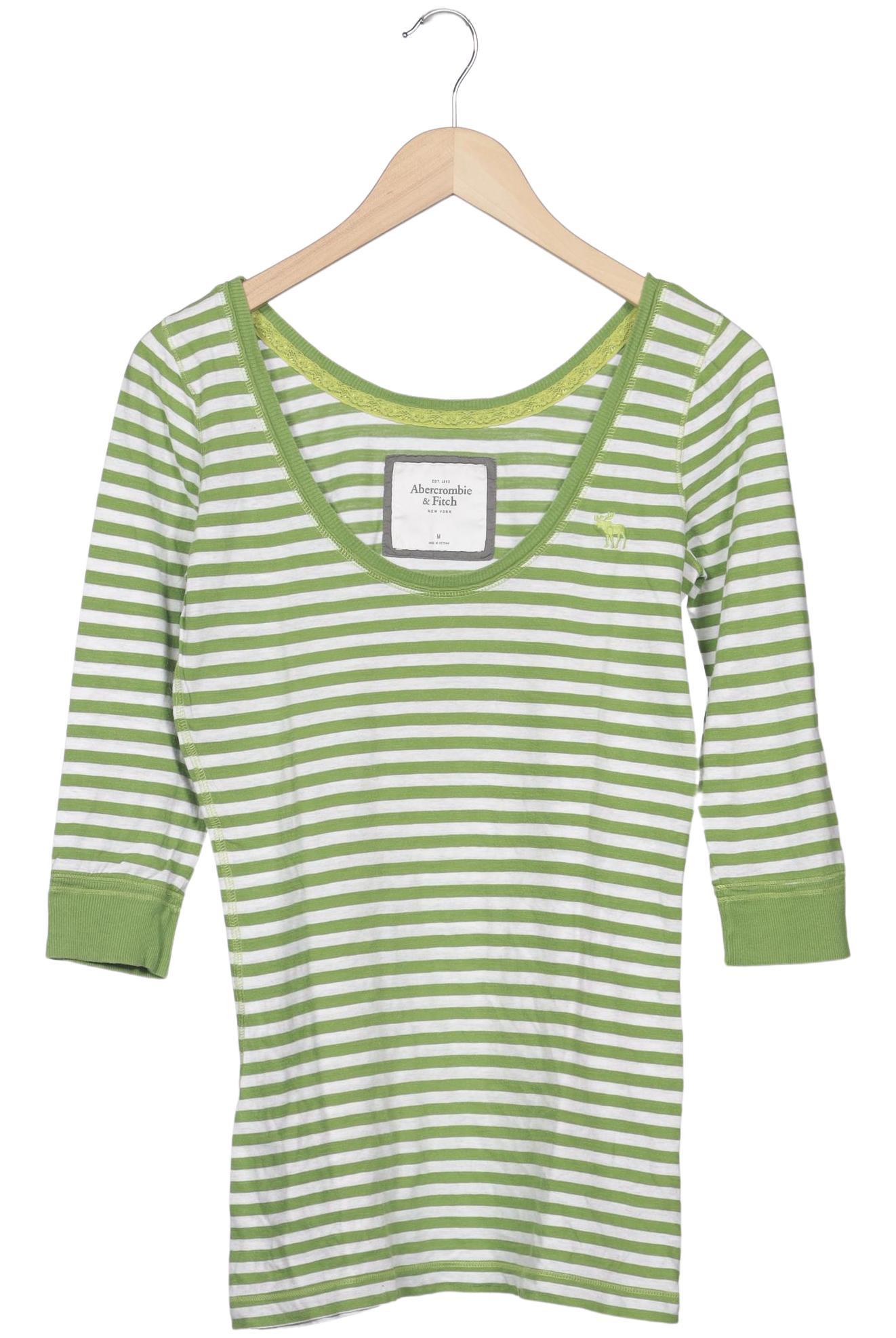 

Abercrombie & Fitch Damen Langarmshirt, mehrfarbig, Gr. 38