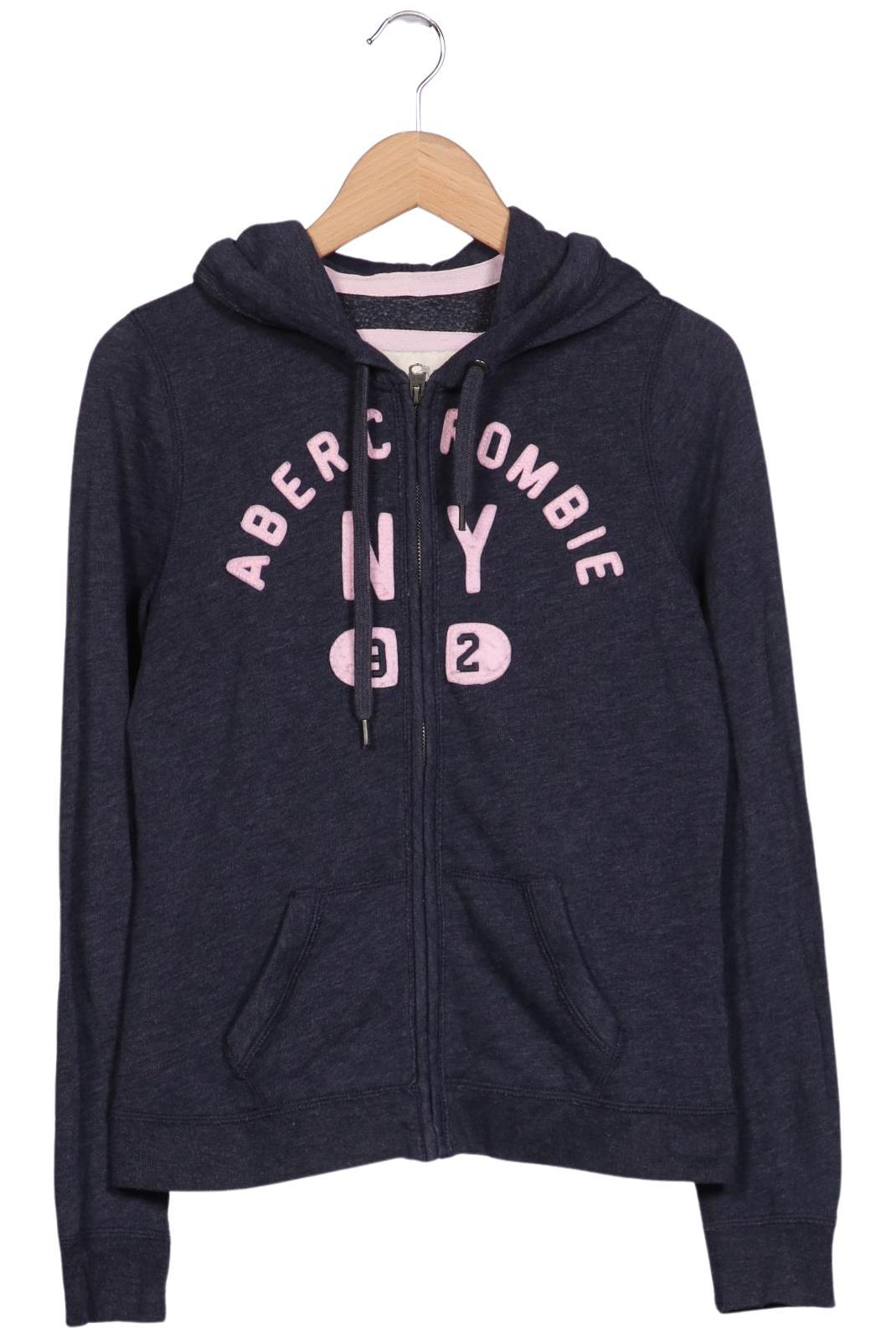 

Abercrombie & Fitch Damen Kapuzenpullover, marineblau, Gr. 38