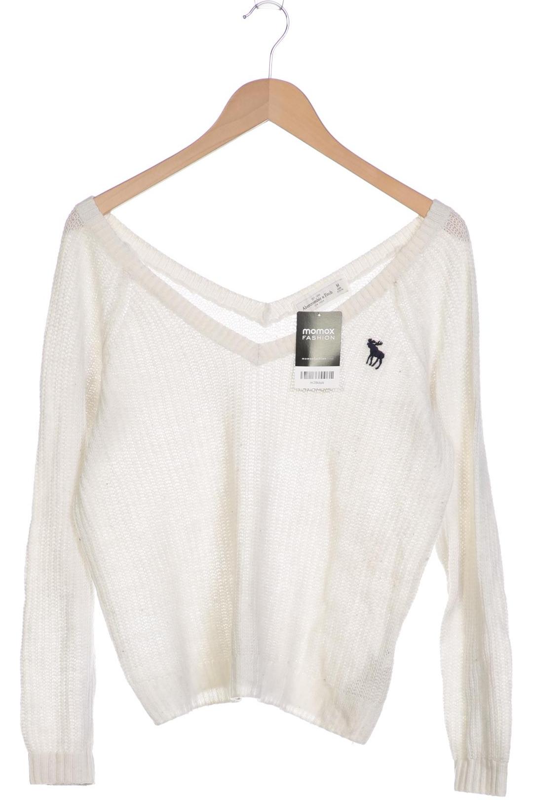 

Abercrombie & Fitch Damen Pullover, cremeweiß, Gr. 38