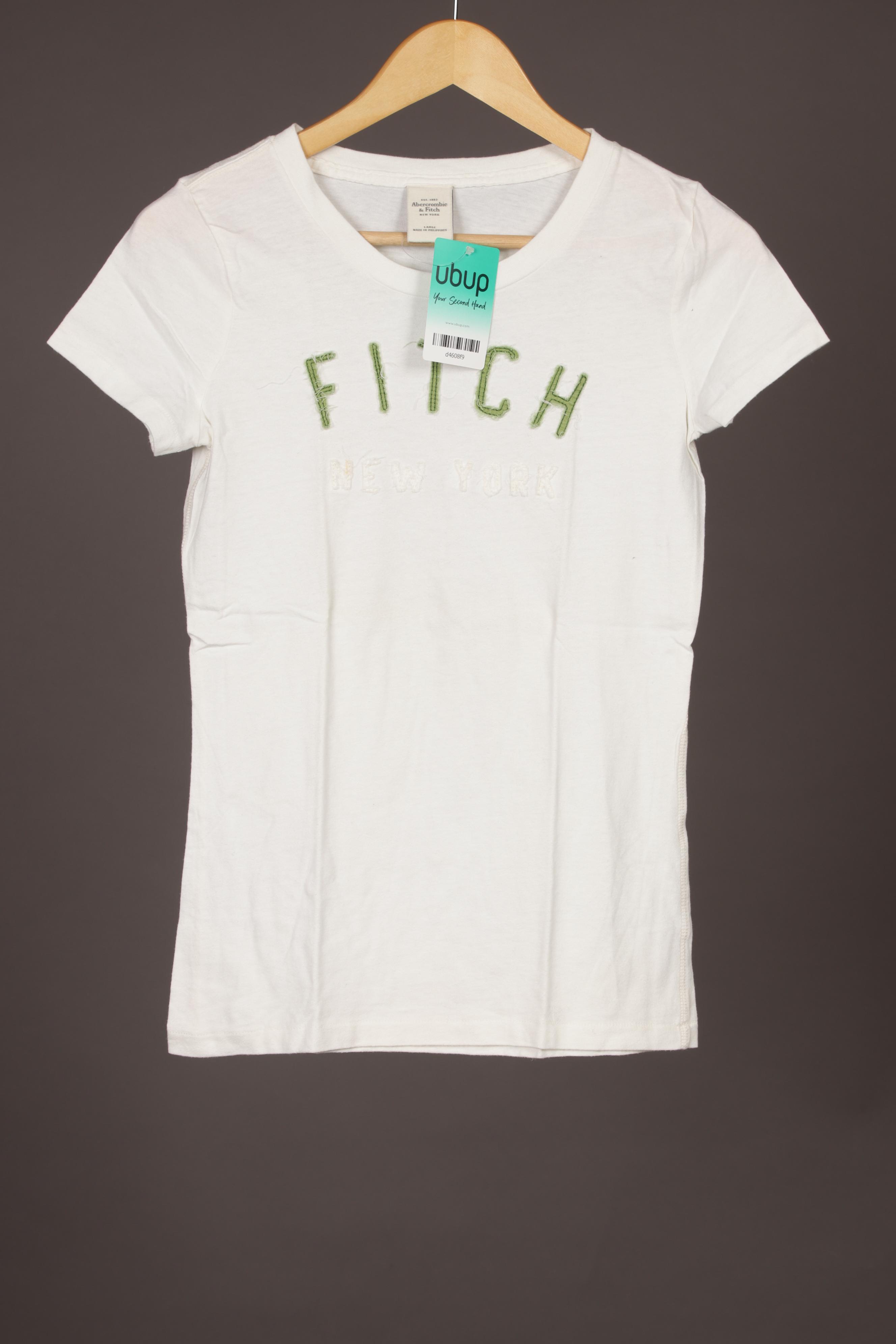 

Abercrombie & Fitch Damen T-Shirt, cremeweiß, Gr. 42