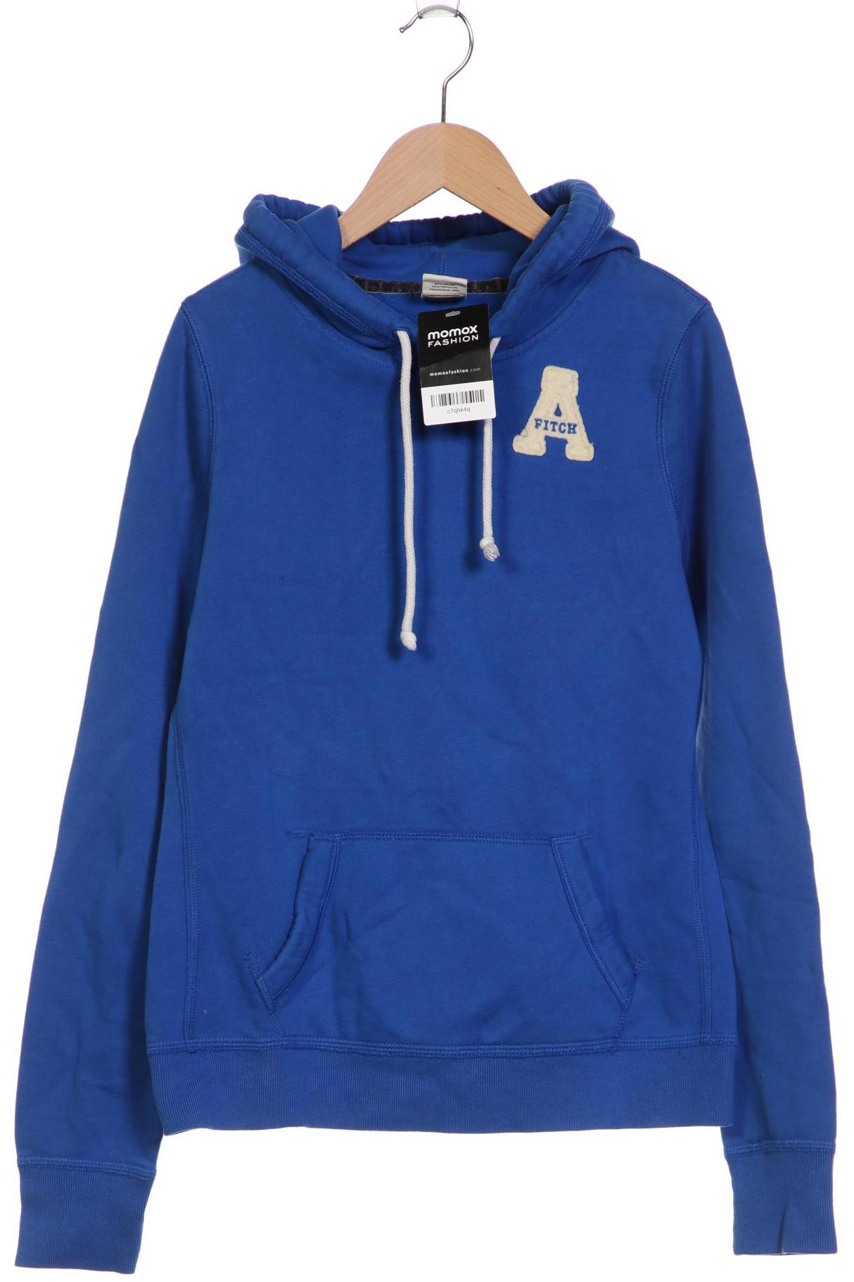 

Abercrombie & Fitch Damen Kapuzenpullover, blau, Gr. 42