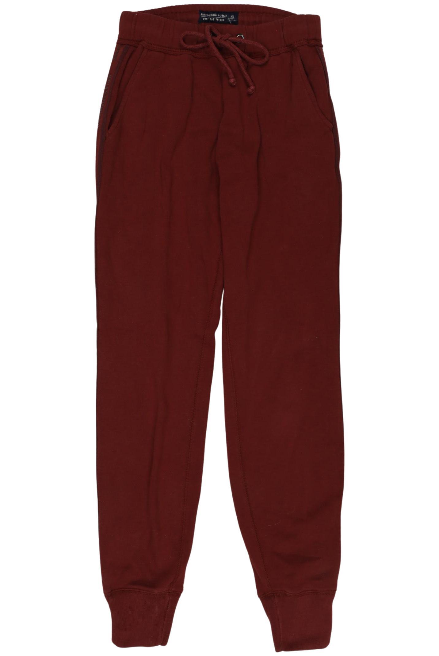 

Abercrombie & Fitch Damen Stoffhose, bordeaux, Gr. 0