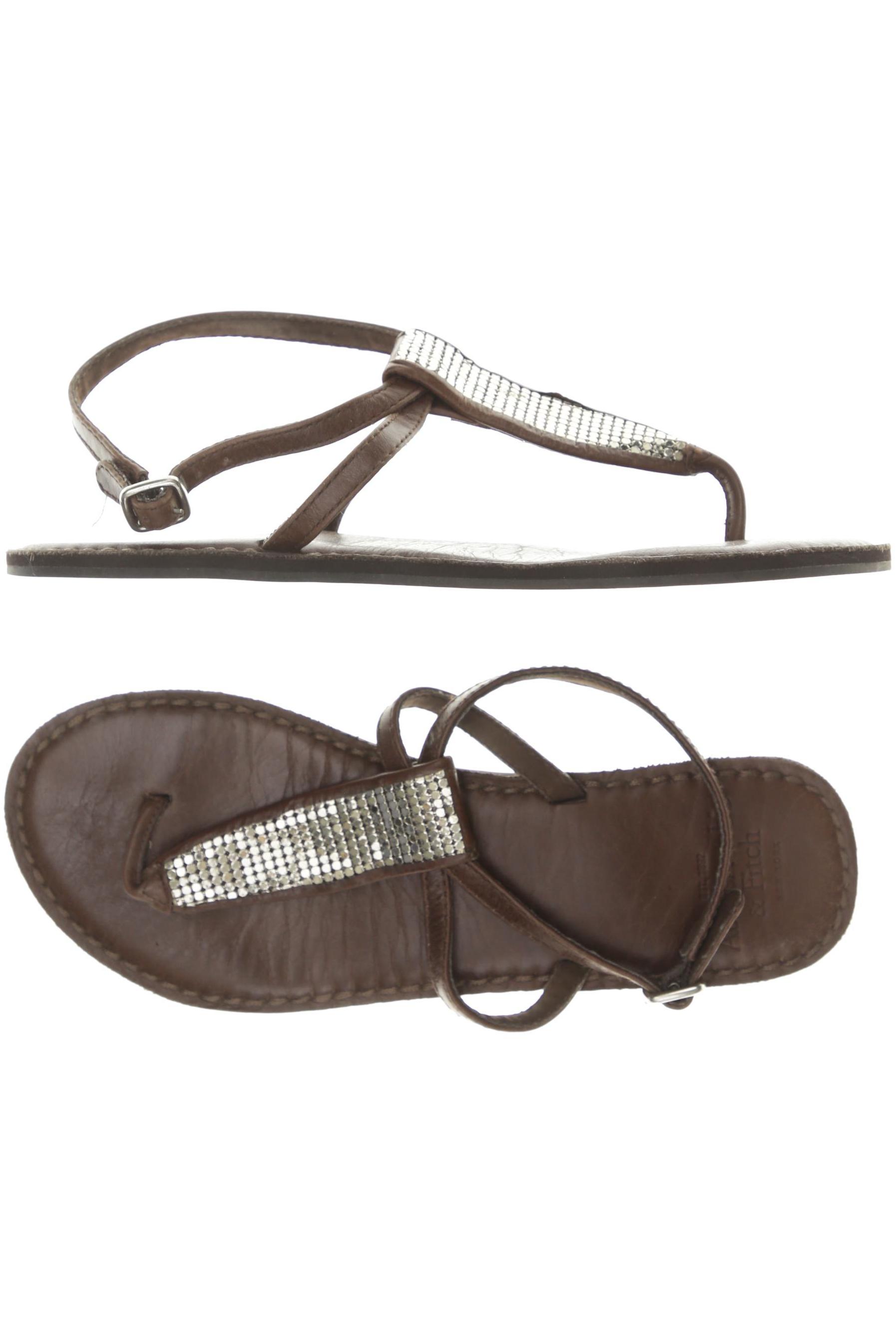 

Abercrombie & Fitch Damen Sandale, braun, Gr. 36