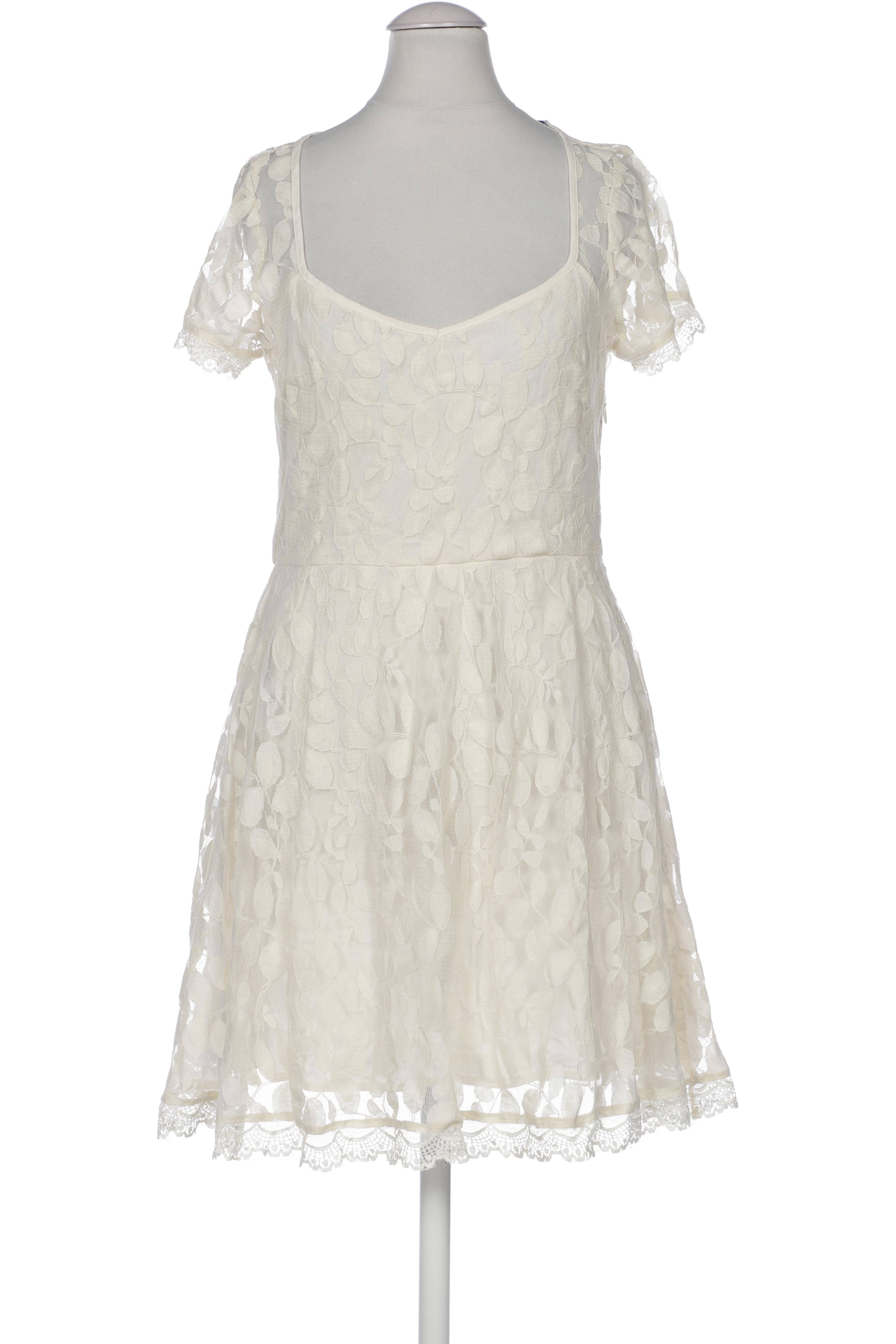 

Abercrombie & Fitch Damen Kleid, cremeweiß, Gr. 34