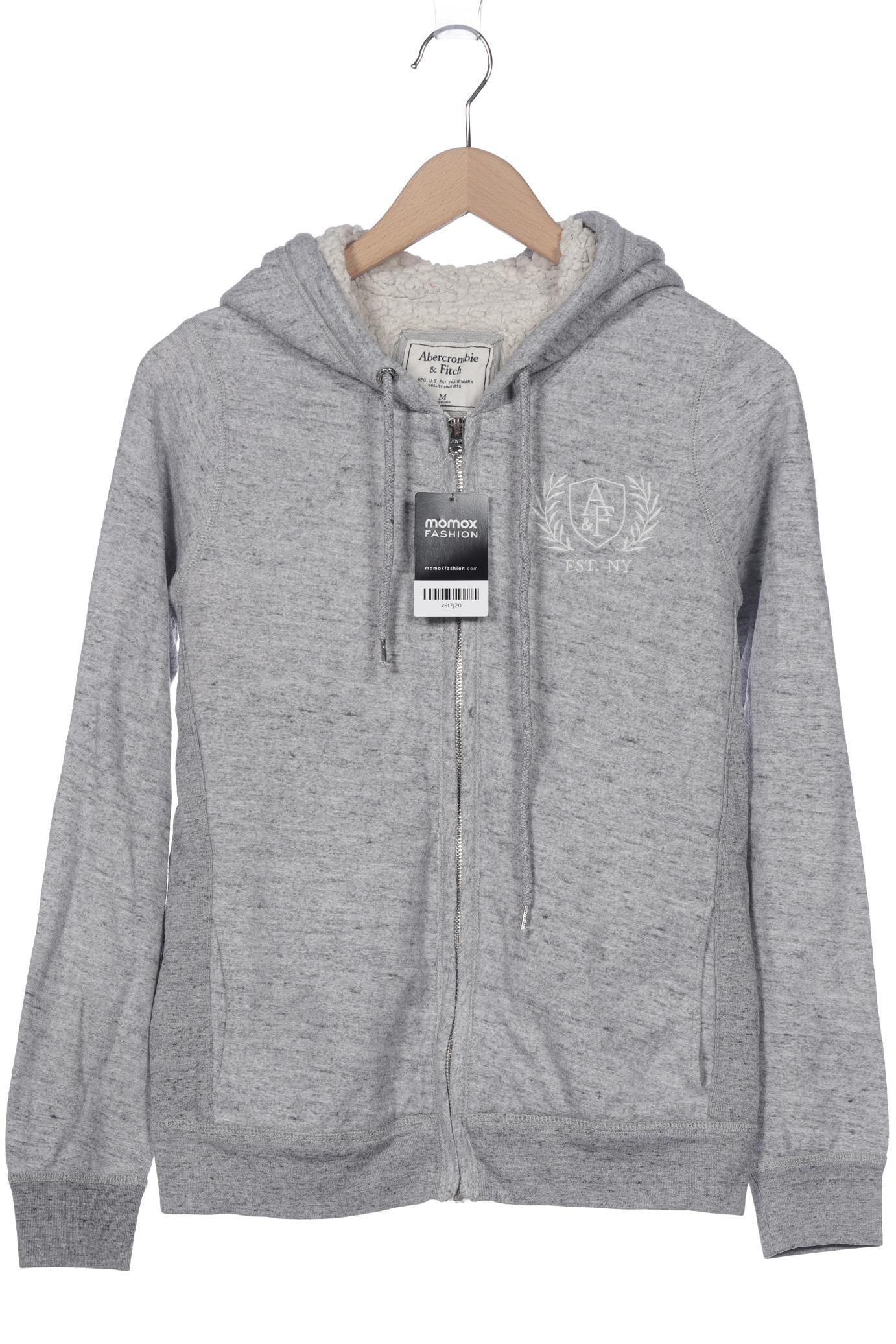 

Abercrombie & Fitch Damen Kapuzenpullover, grau, Gr. 38