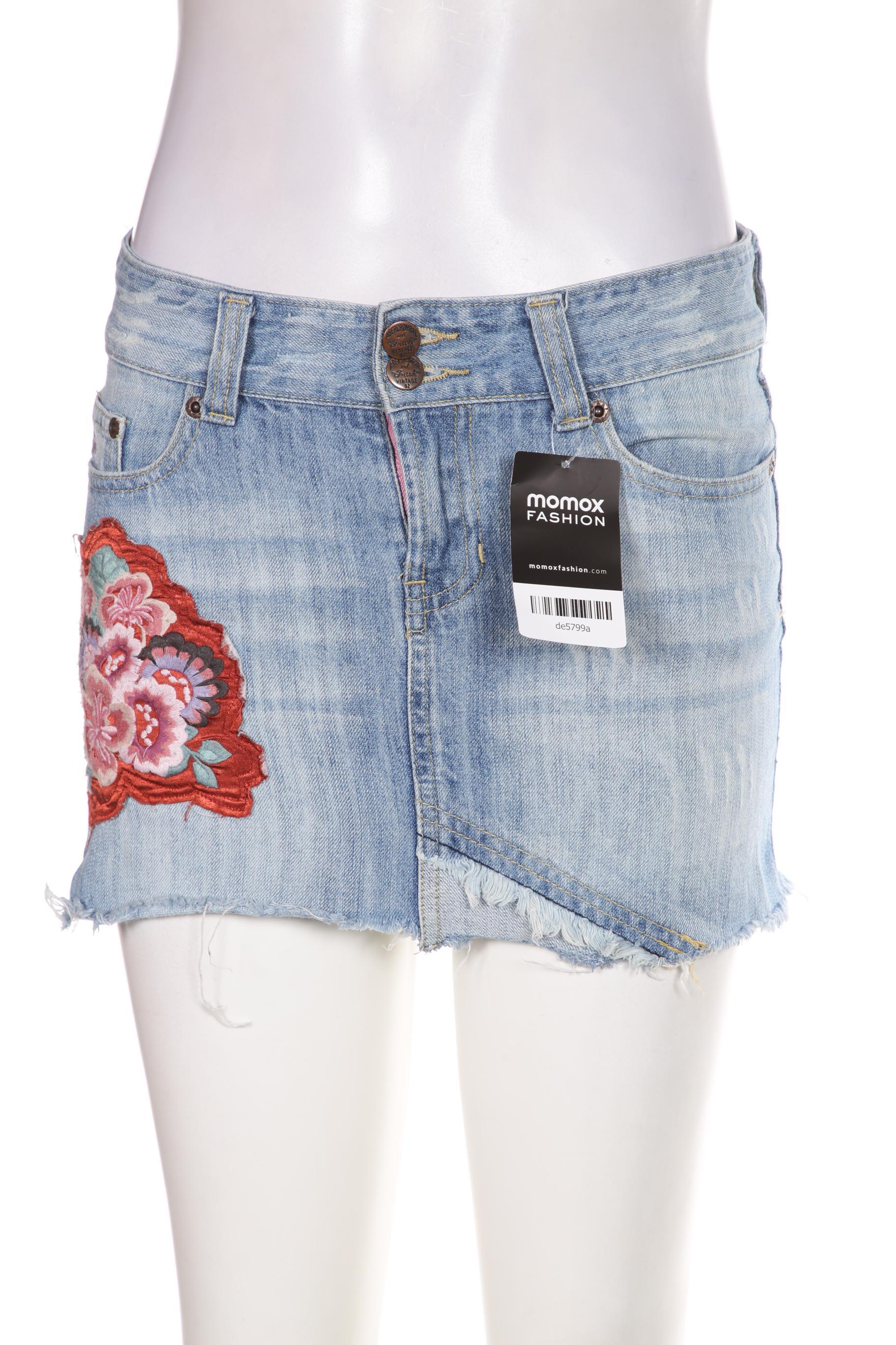 

Abercrombie & Fitch Damen Rock, blau, Gr. 24