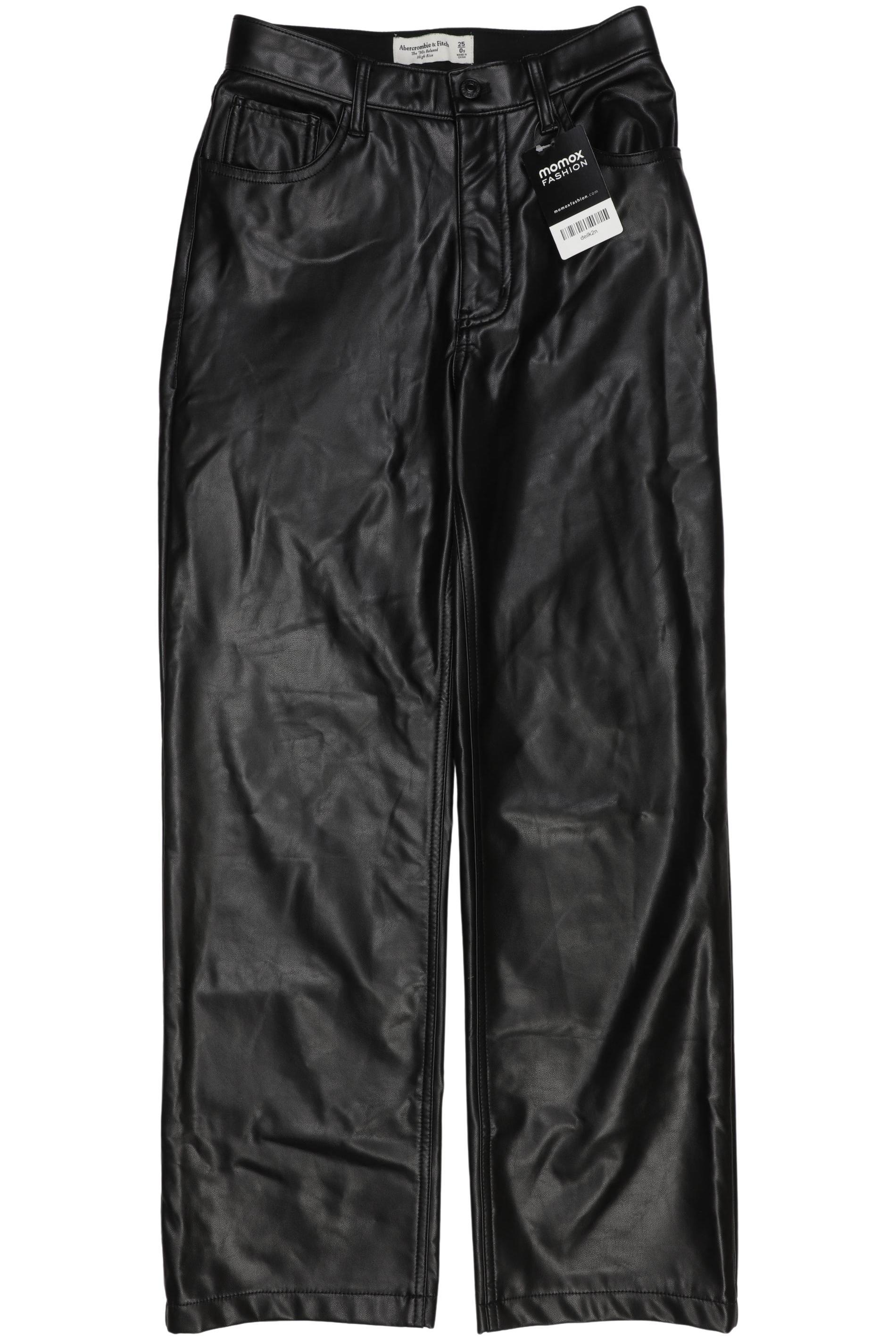 

Abercrombie & Fitch Damen Stoffhose, schwarz, Gr. 25