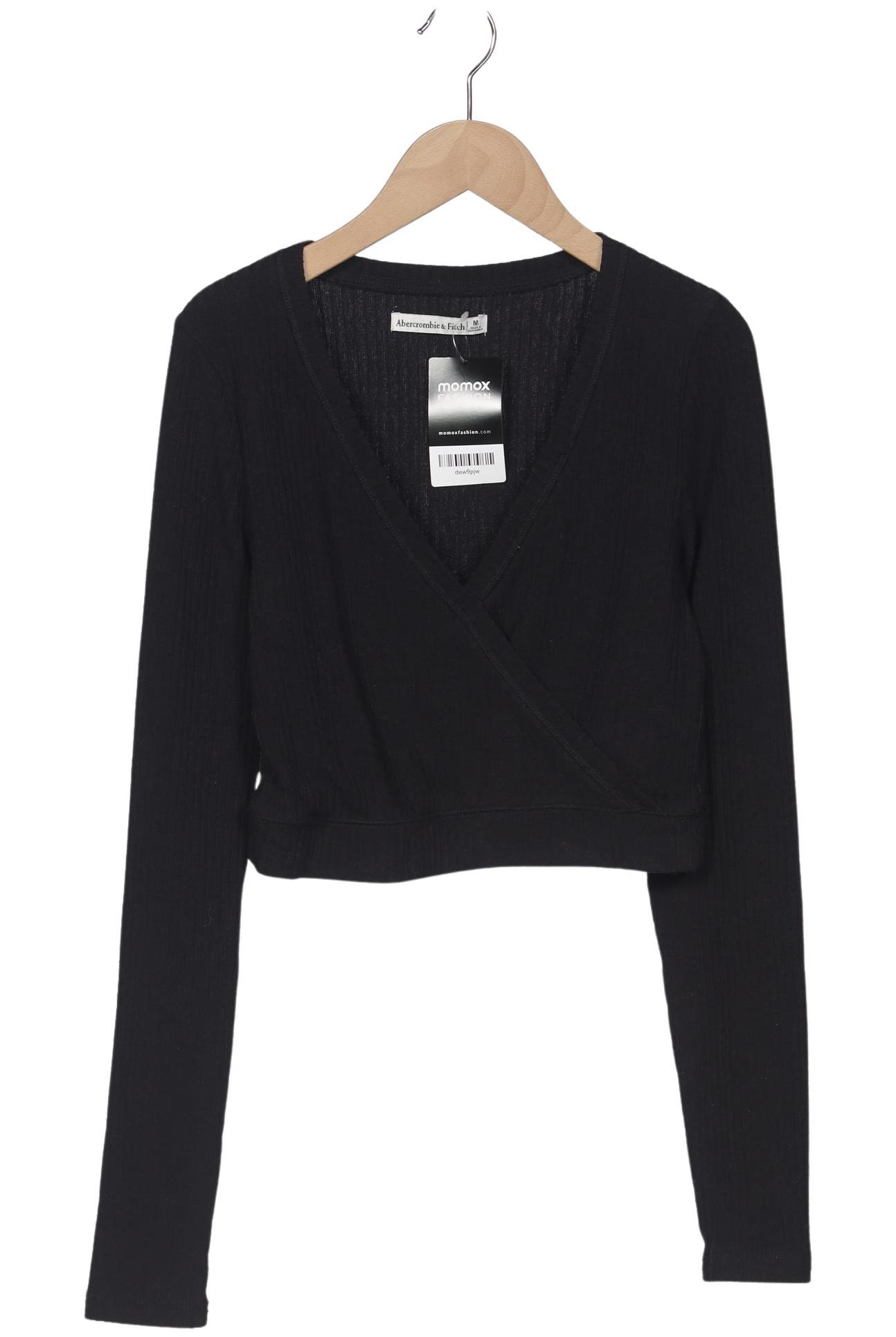 

Abercrombie & Fitch Damen Langarmshirt, schwarz, Gr. 38