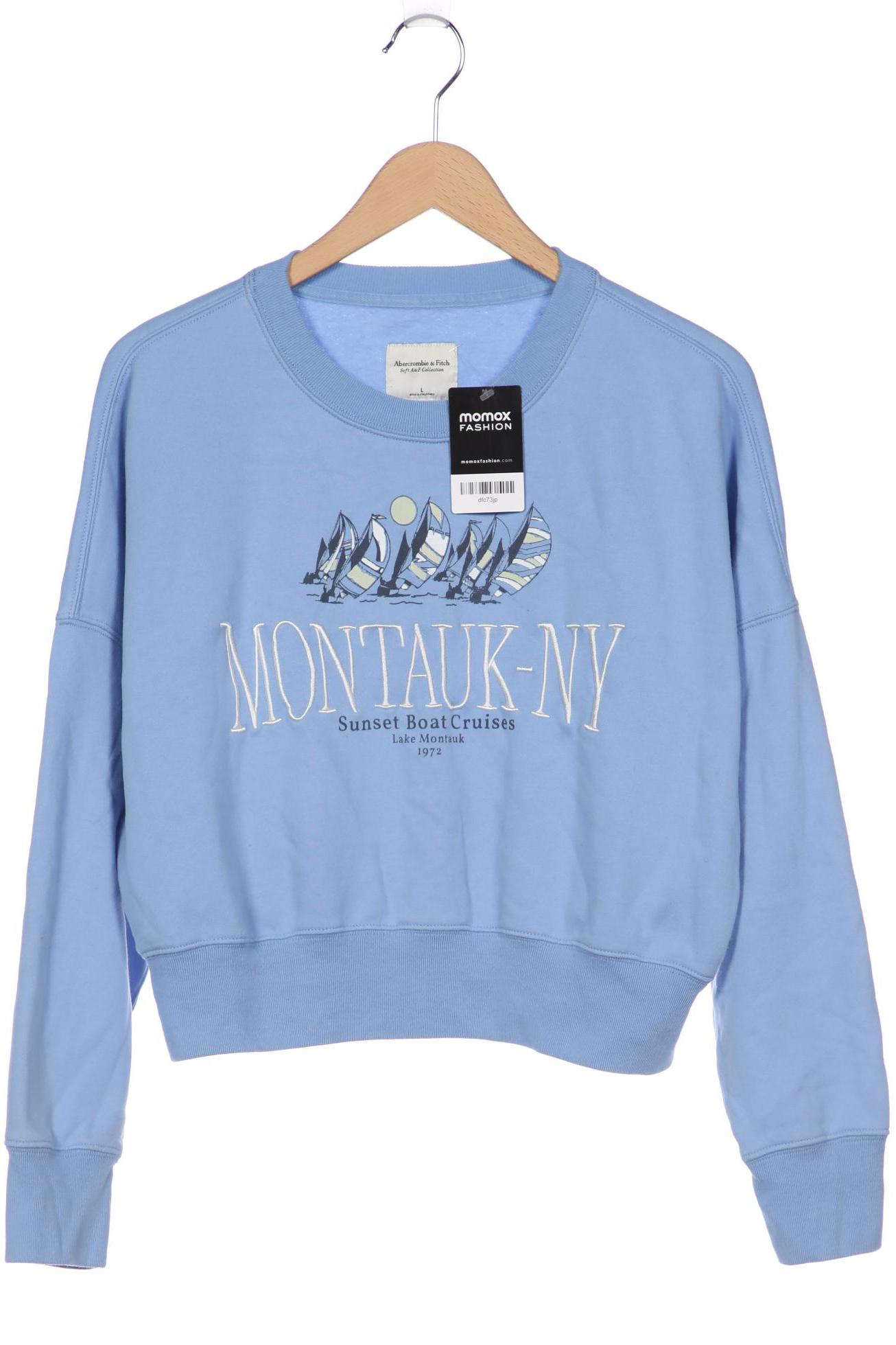 

Abercrombie & Fitch Damen Sweatshirt, hellblau