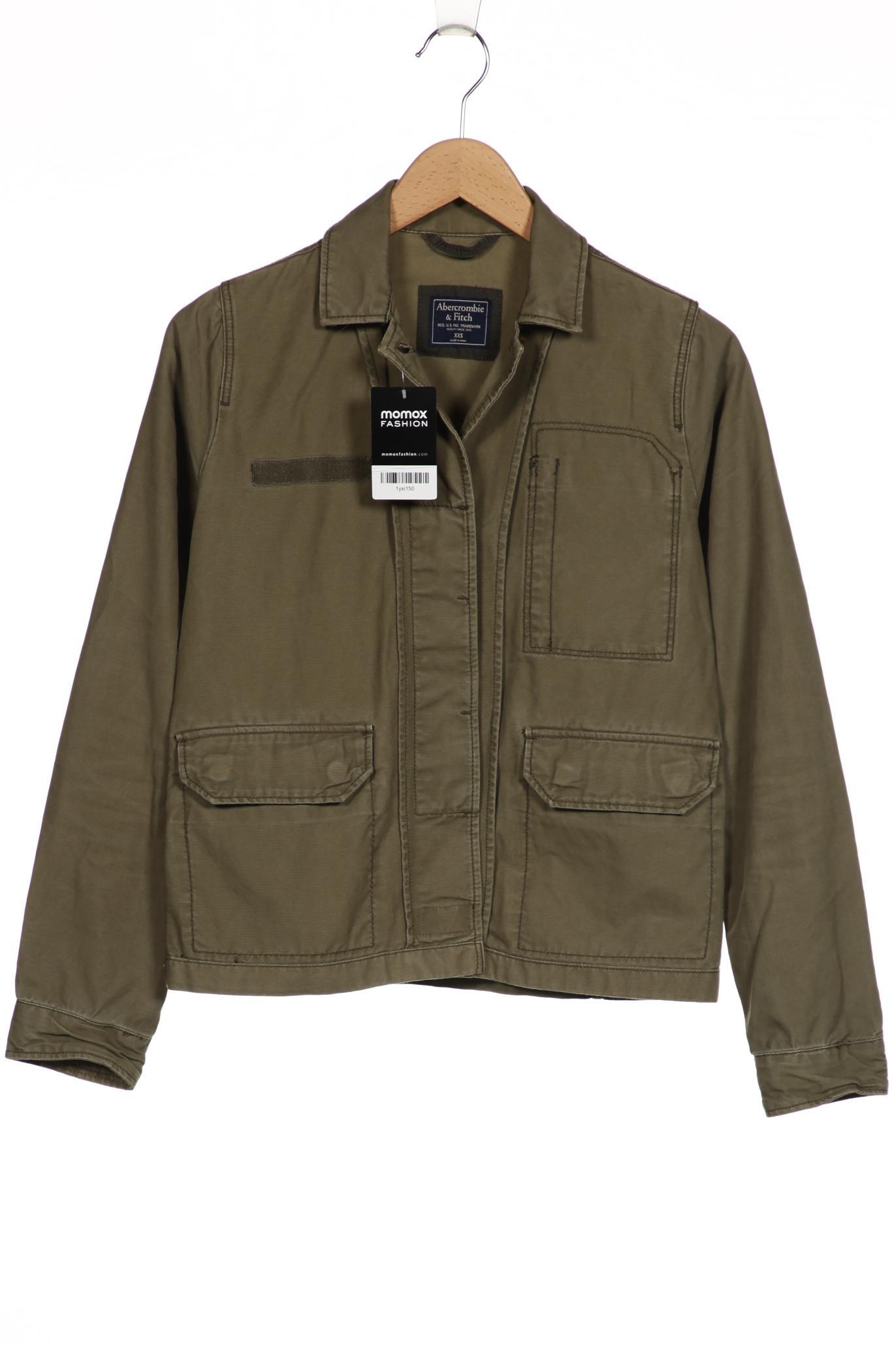 

Abercrombie & Fitch Damen Jacke, grün, Gr. 32