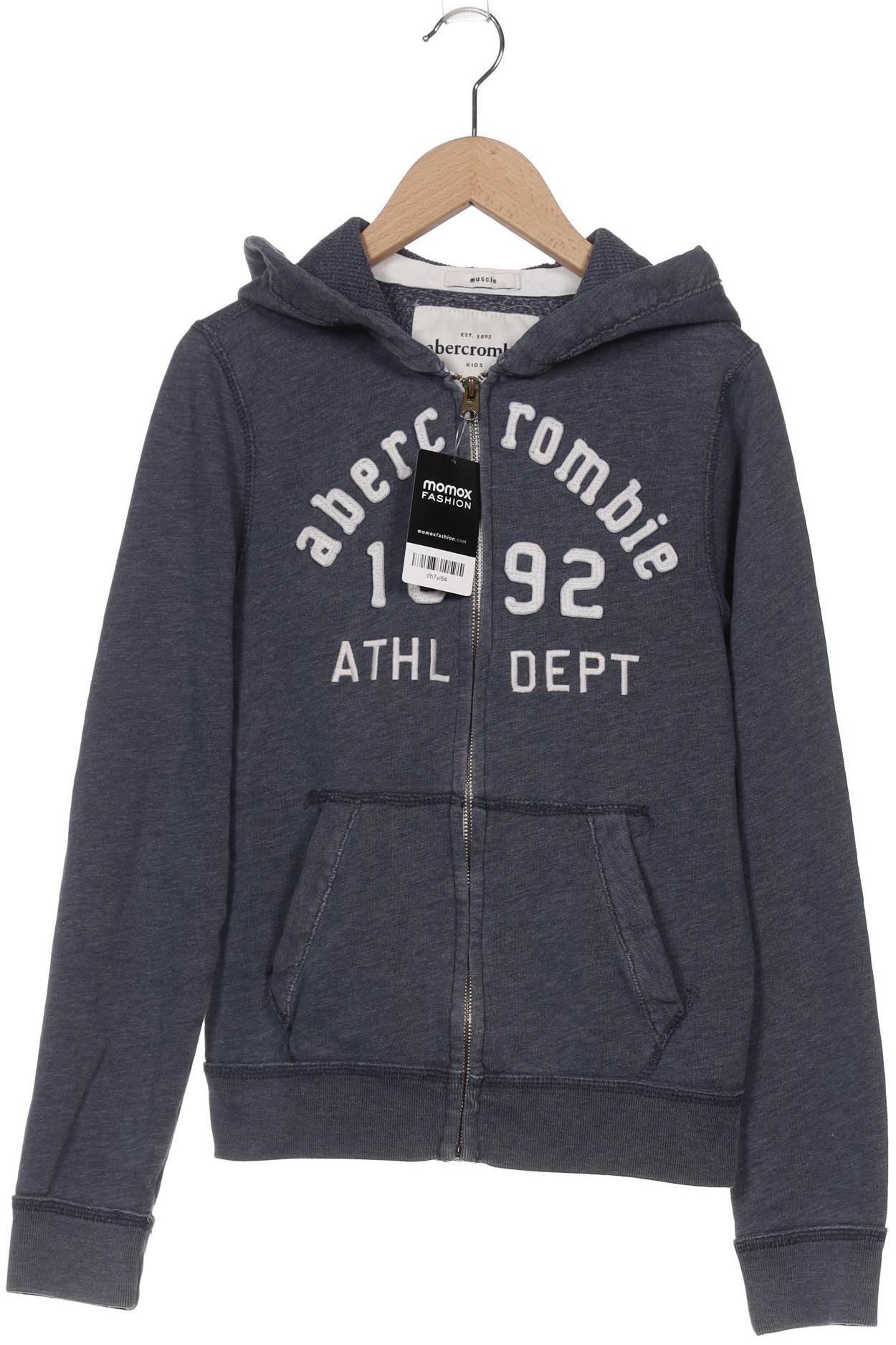 

Abercrombie & Fitch Damen Kapuzenpullover, blau, Gr. 44