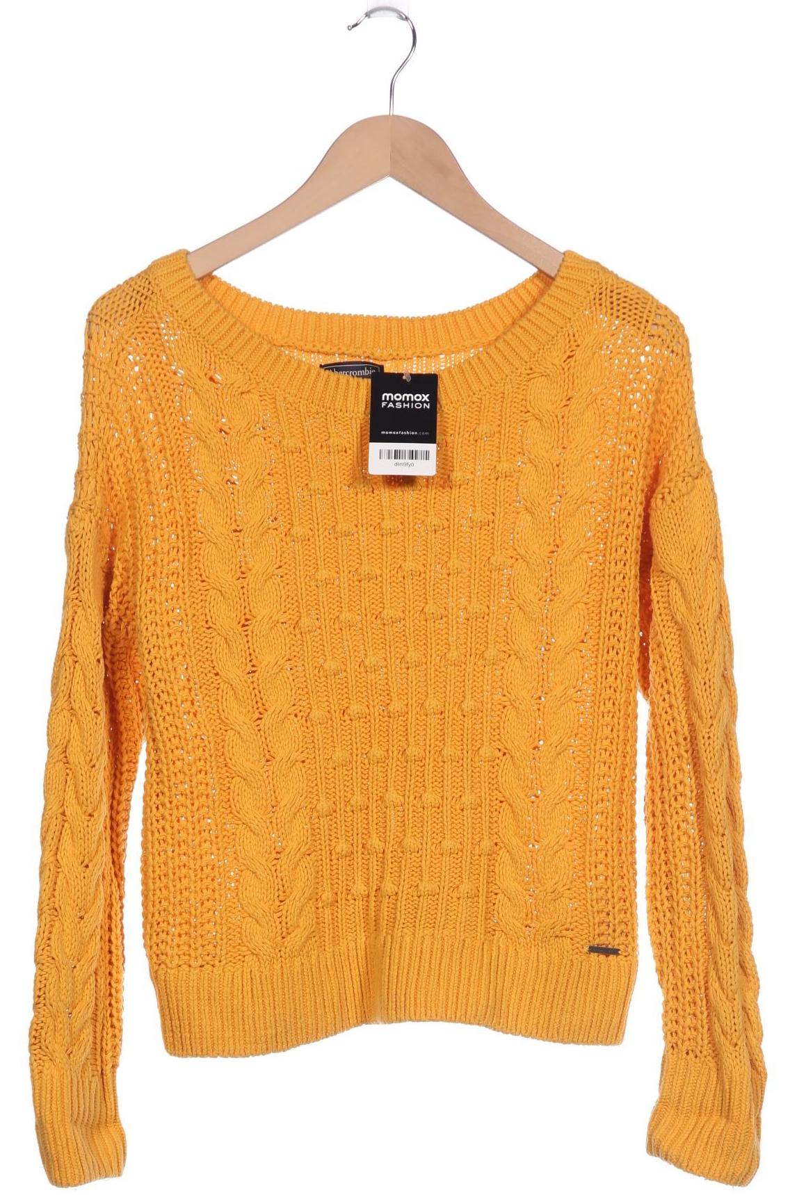 

Abercrombie & Fitch Damen Pullover, gelb, Gr. 38