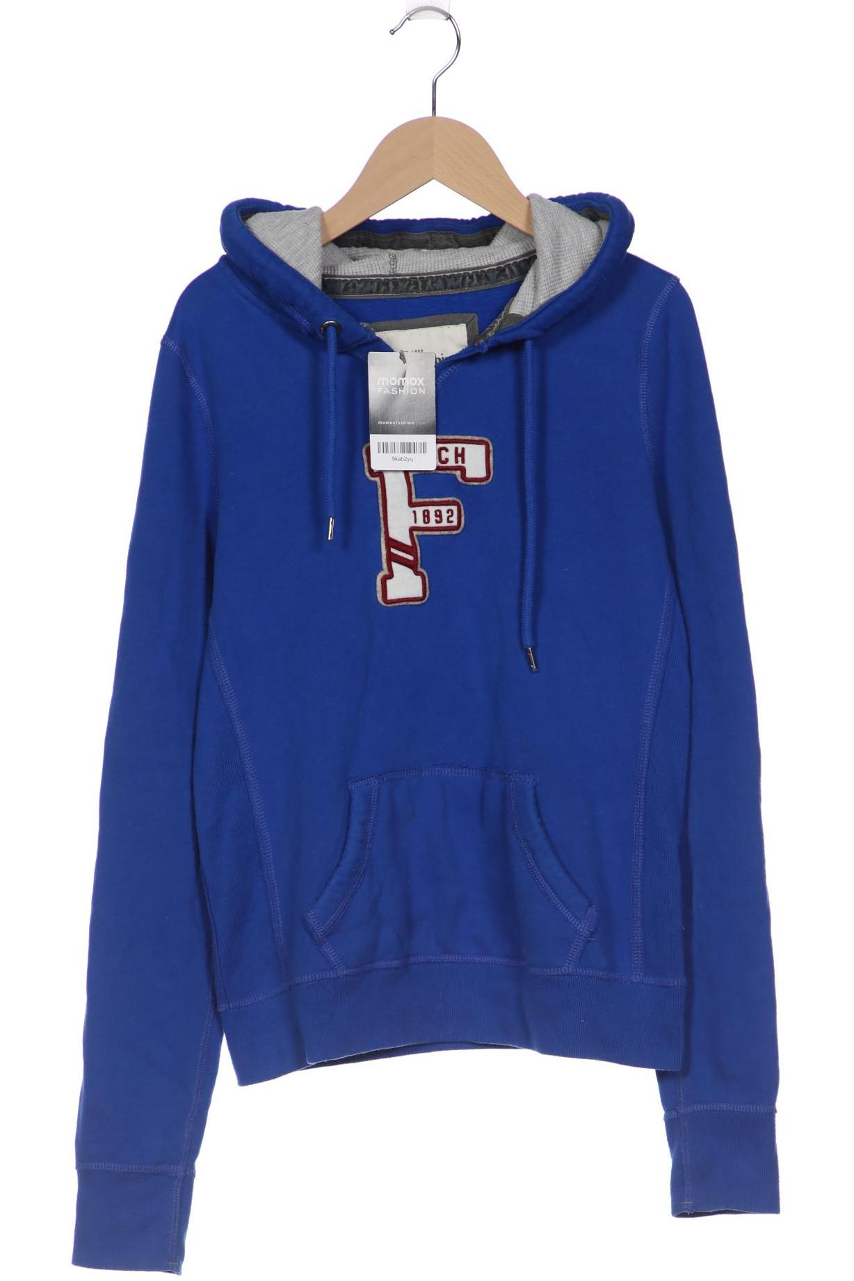 

Abercrombie & Fitch Damen Kapuzenpullover, blau