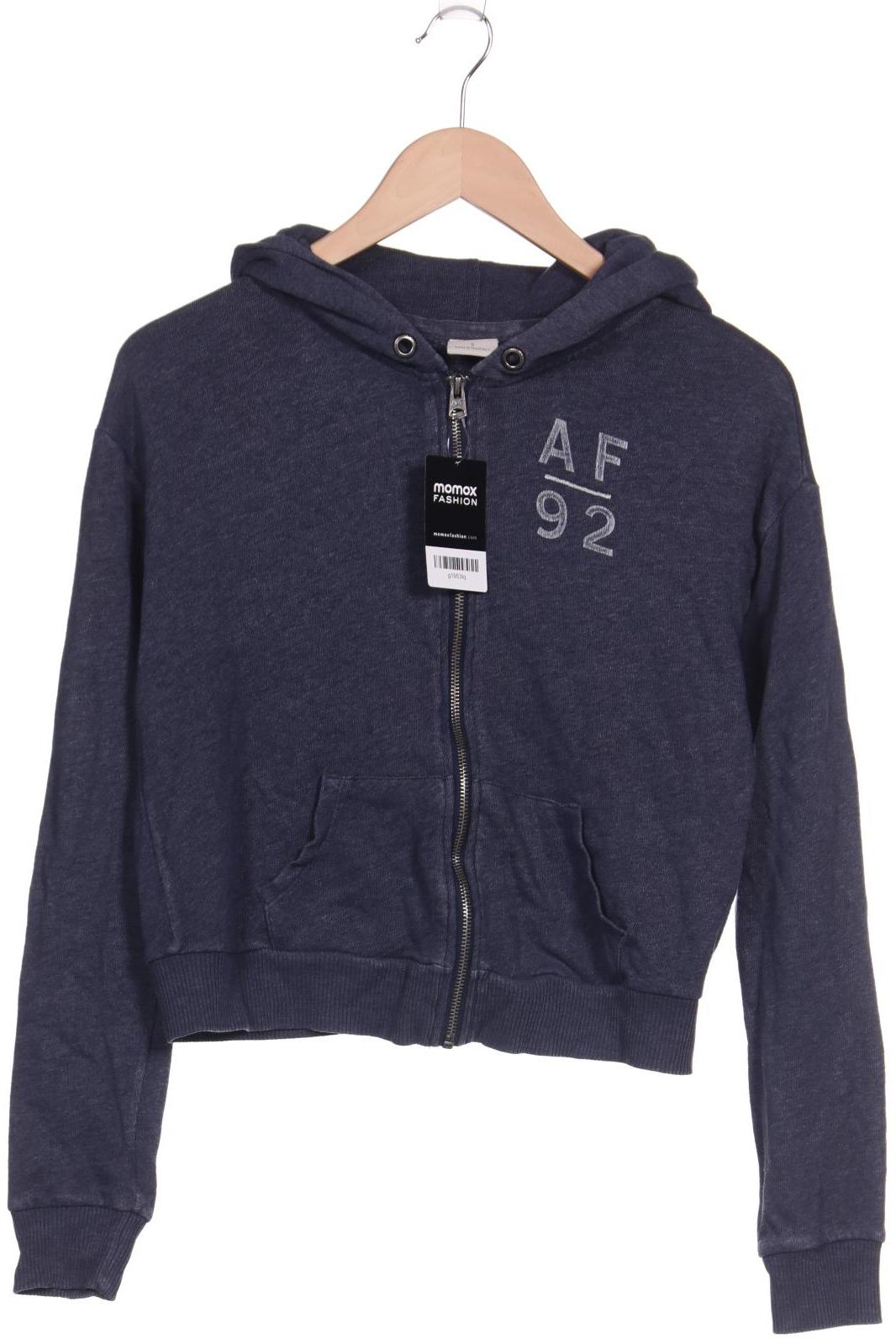 

Abercrombie & Fitch Damen Kapuzenpullover, blau, Gr. 36