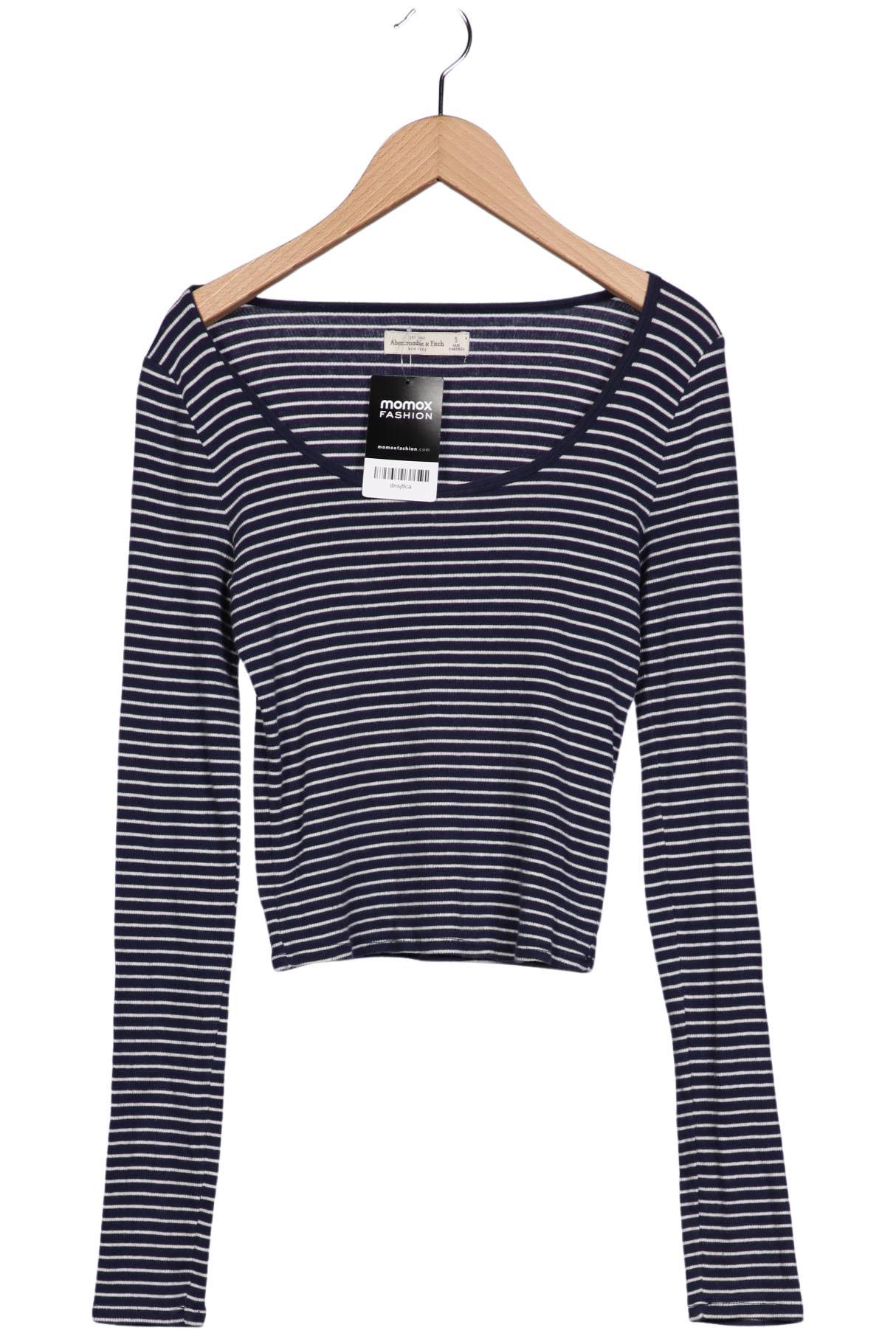 

Abercrombie & Fitch Damen Langarmshirt, marineblau, Gr. 36