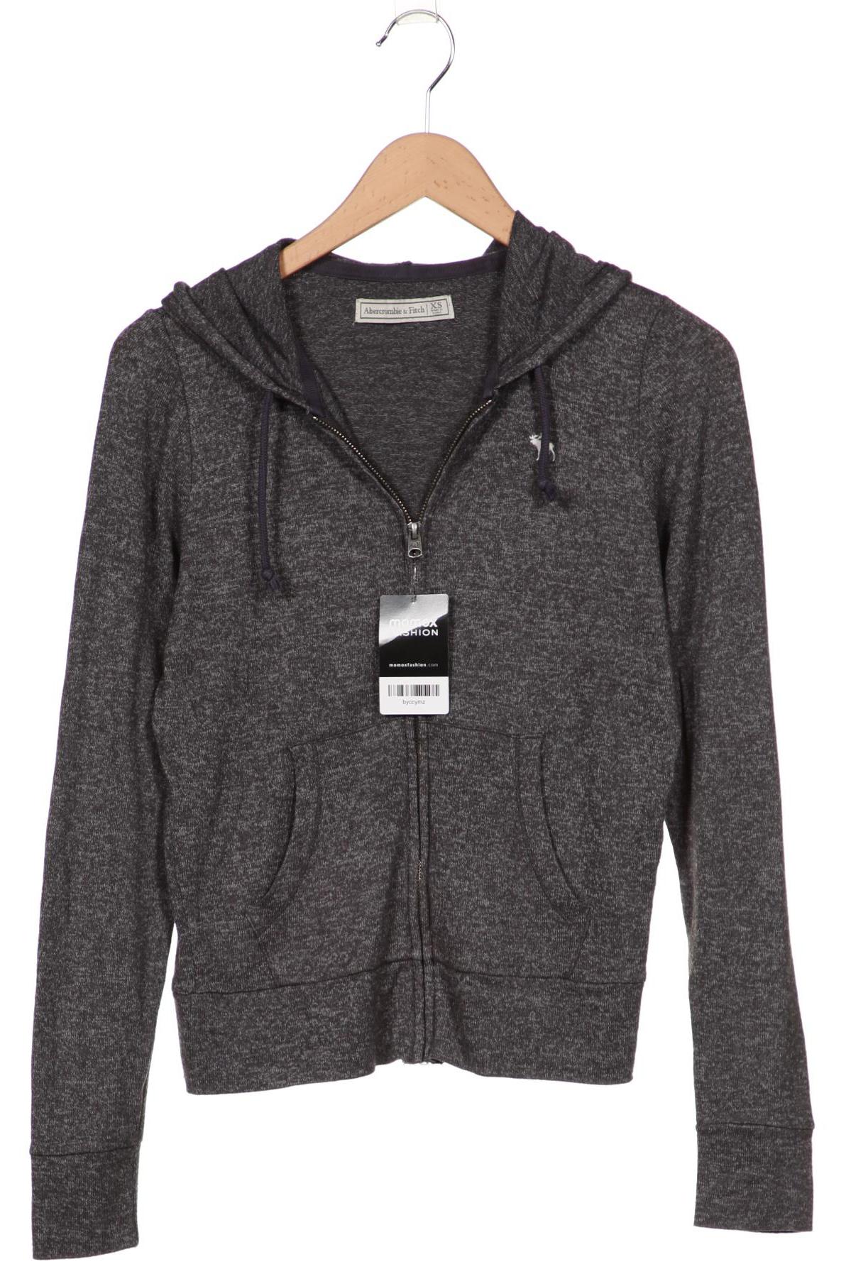 

Abercrombie & Fitch Damen Kapuzenpullover, grau