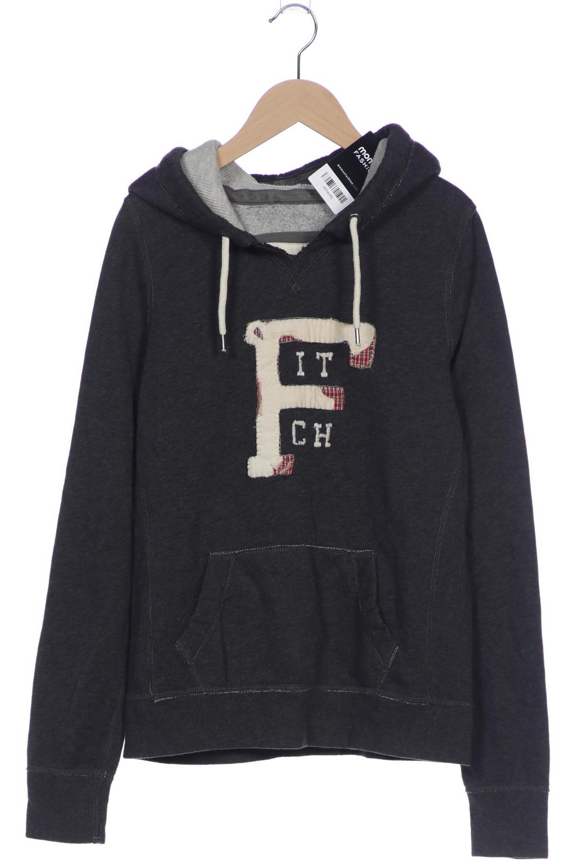 

Abercrombie & Fitch Damen Kapuzenpullover, grau, Gr. 42