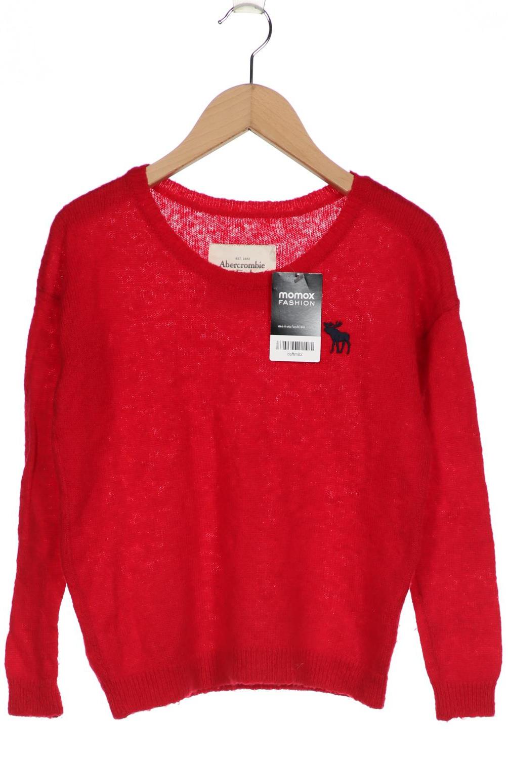 

Abercrombie & Fitch Damen Pullover, rot