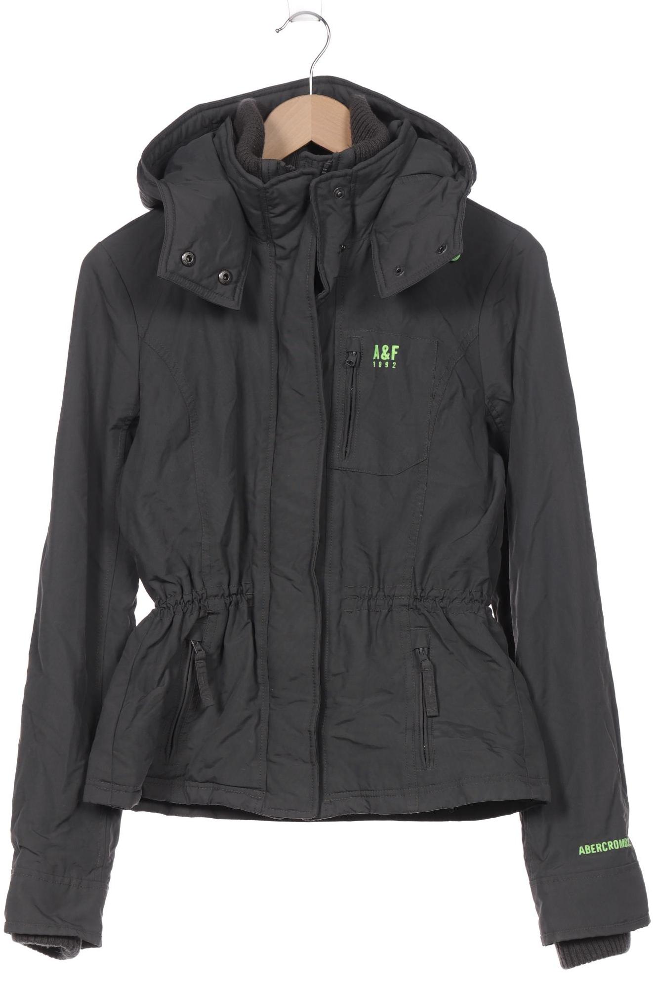 

Abercrombie & Fitch Damen Jacke, grau, Gr. 38