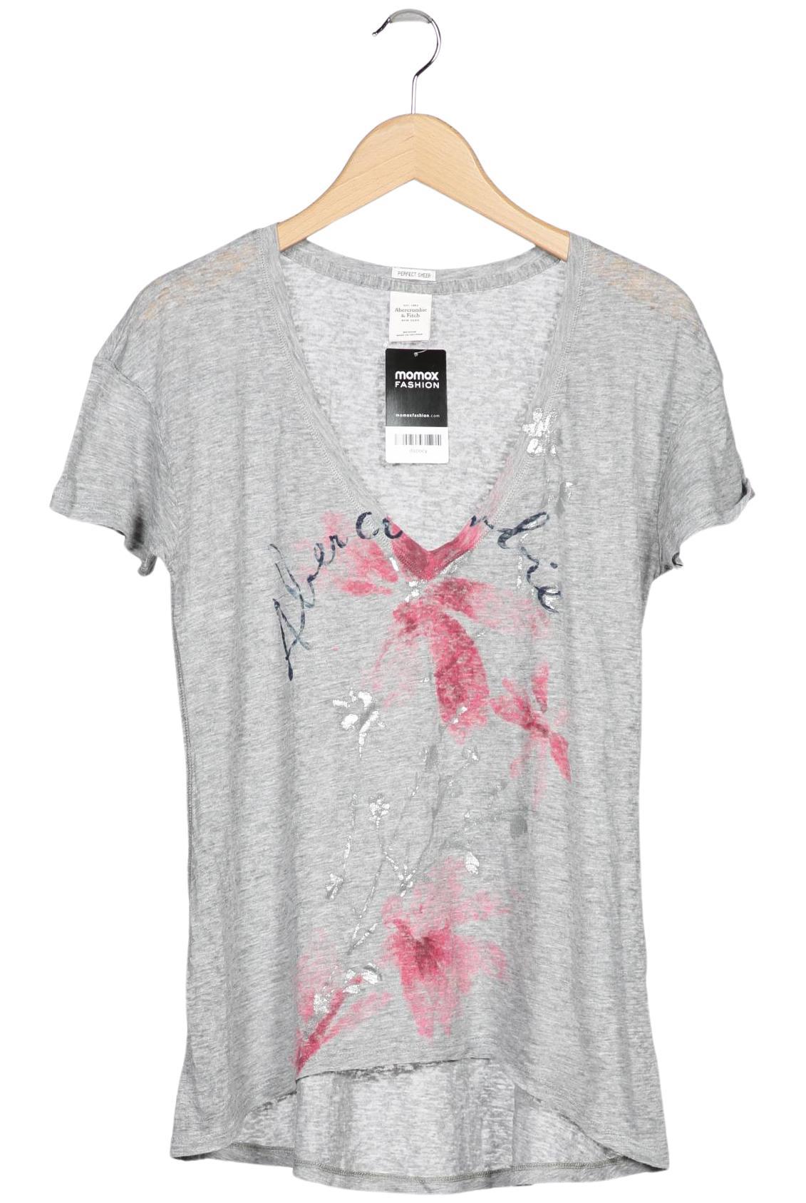 

Abercrombie & Fitch Damen T-Shirt, grau, Gr. 38