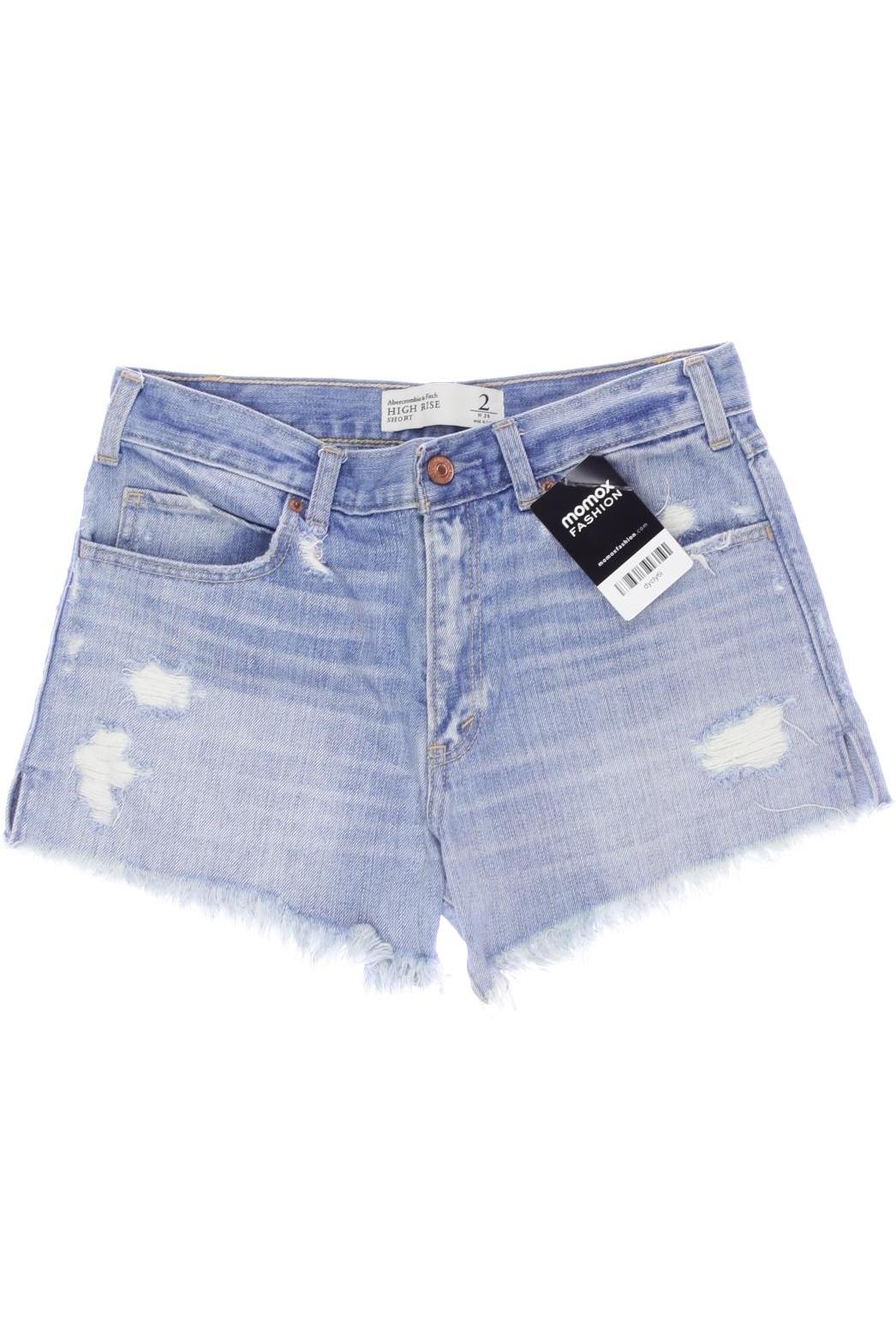

Abercrombie & Fitch Damen Shorts, hellblau, Gr. 26
