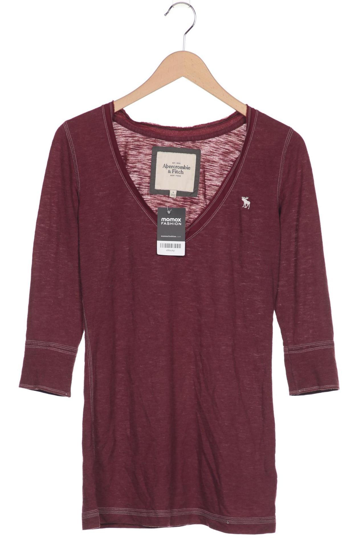 

Abercrombie & Fitch Damen Langarmshirt, bordeaux