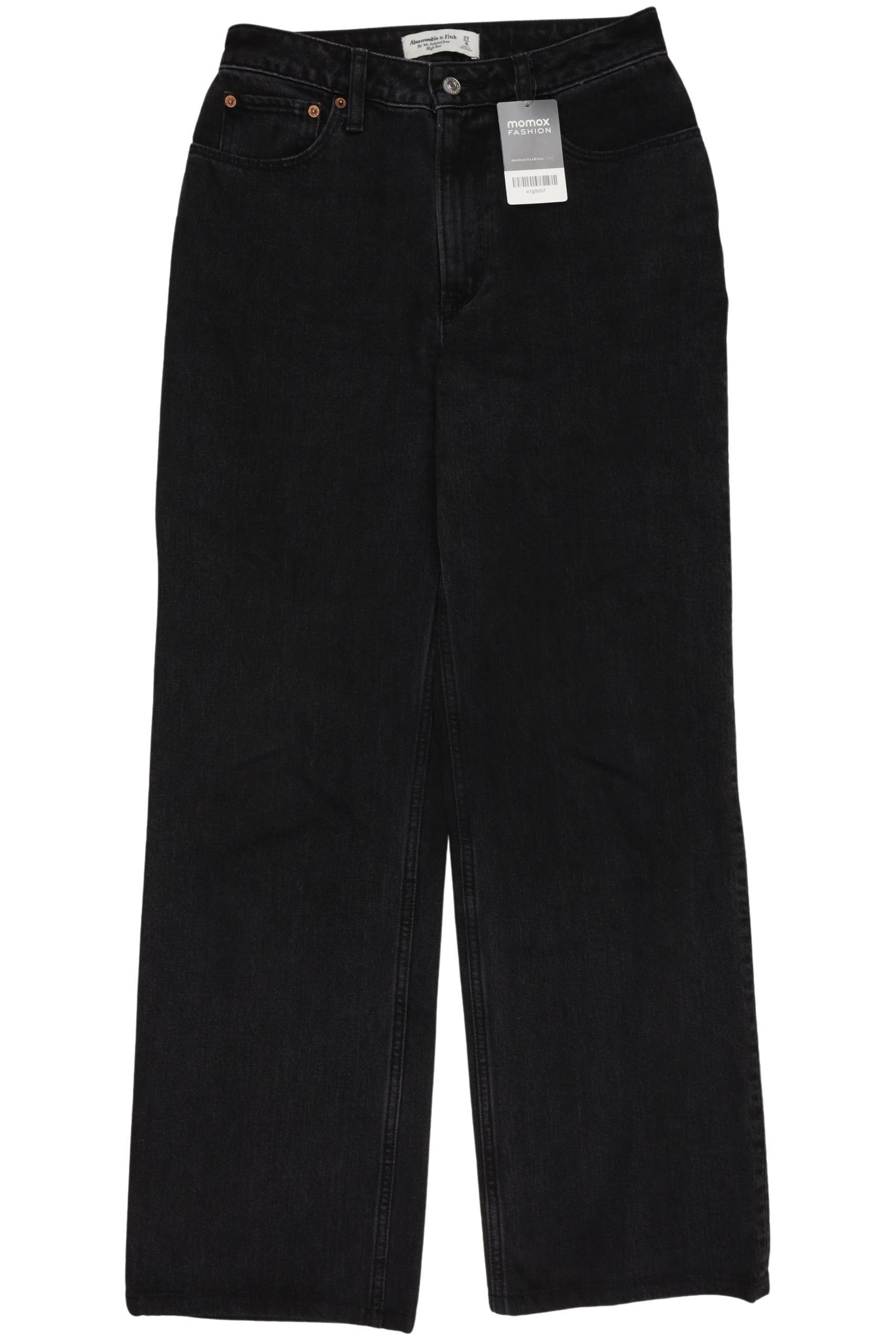 

Abercrombie & Fitch Damen Jeans, schwarz, Gr. 27
