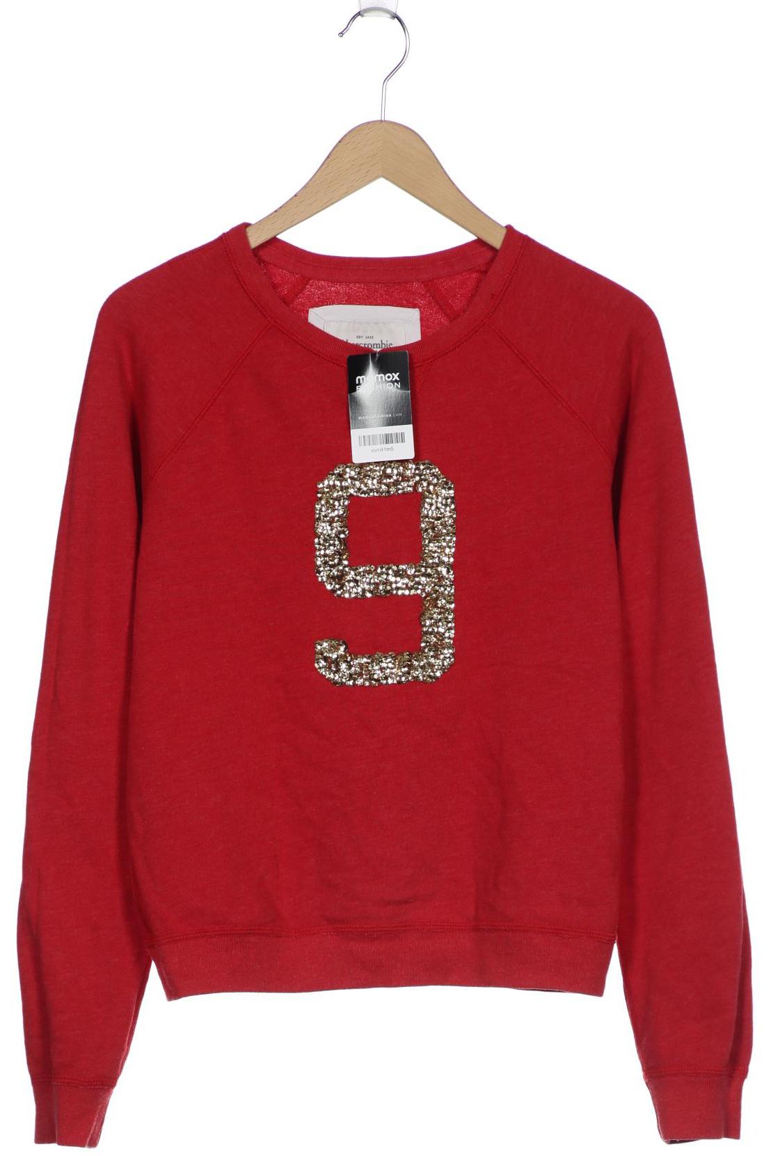 

Abercrombie & Fitch Damen Sweatshirt, rot, Gr. 42