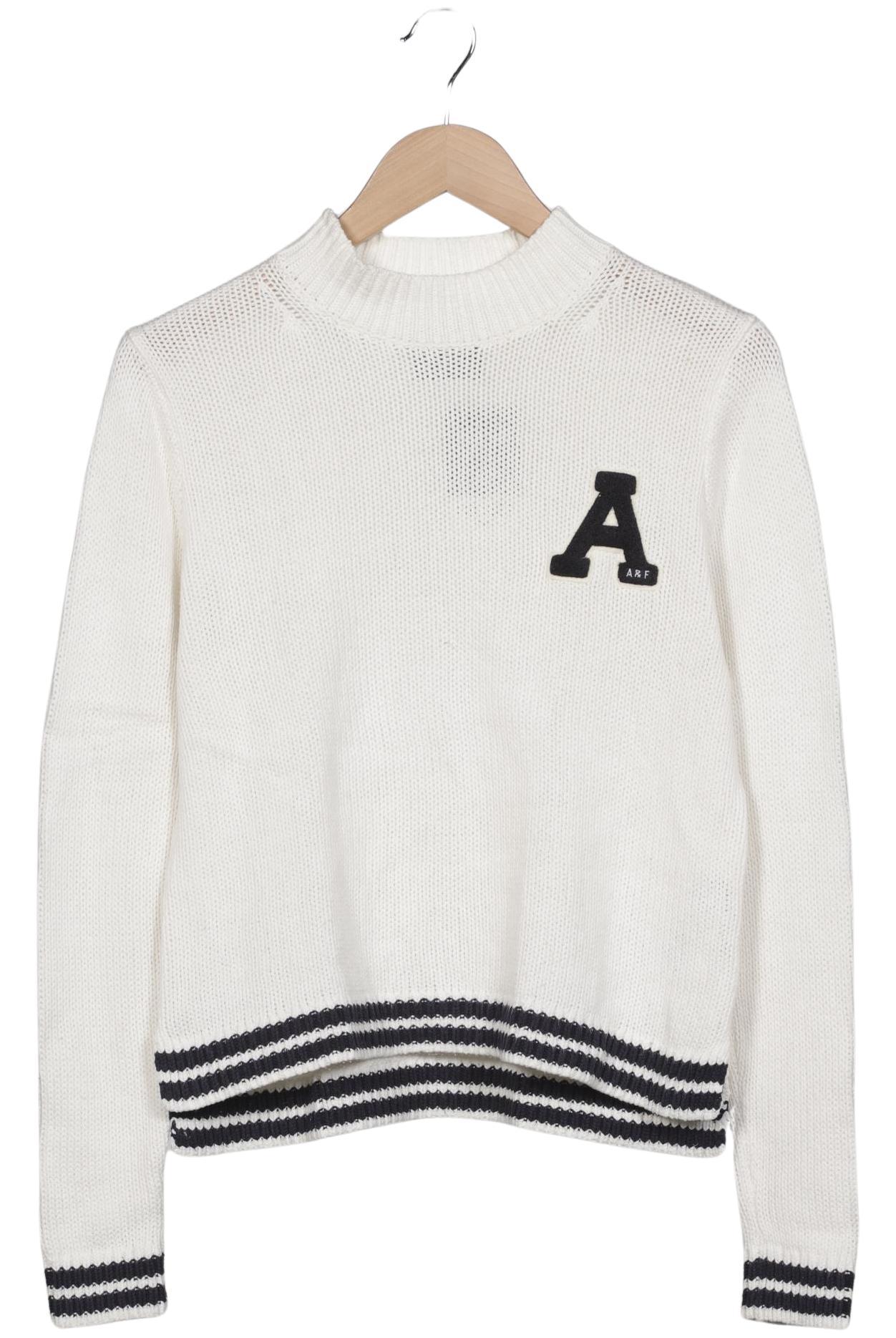 

Abercrombie & Fitch Damen Pullover, weiß, Gr. 36