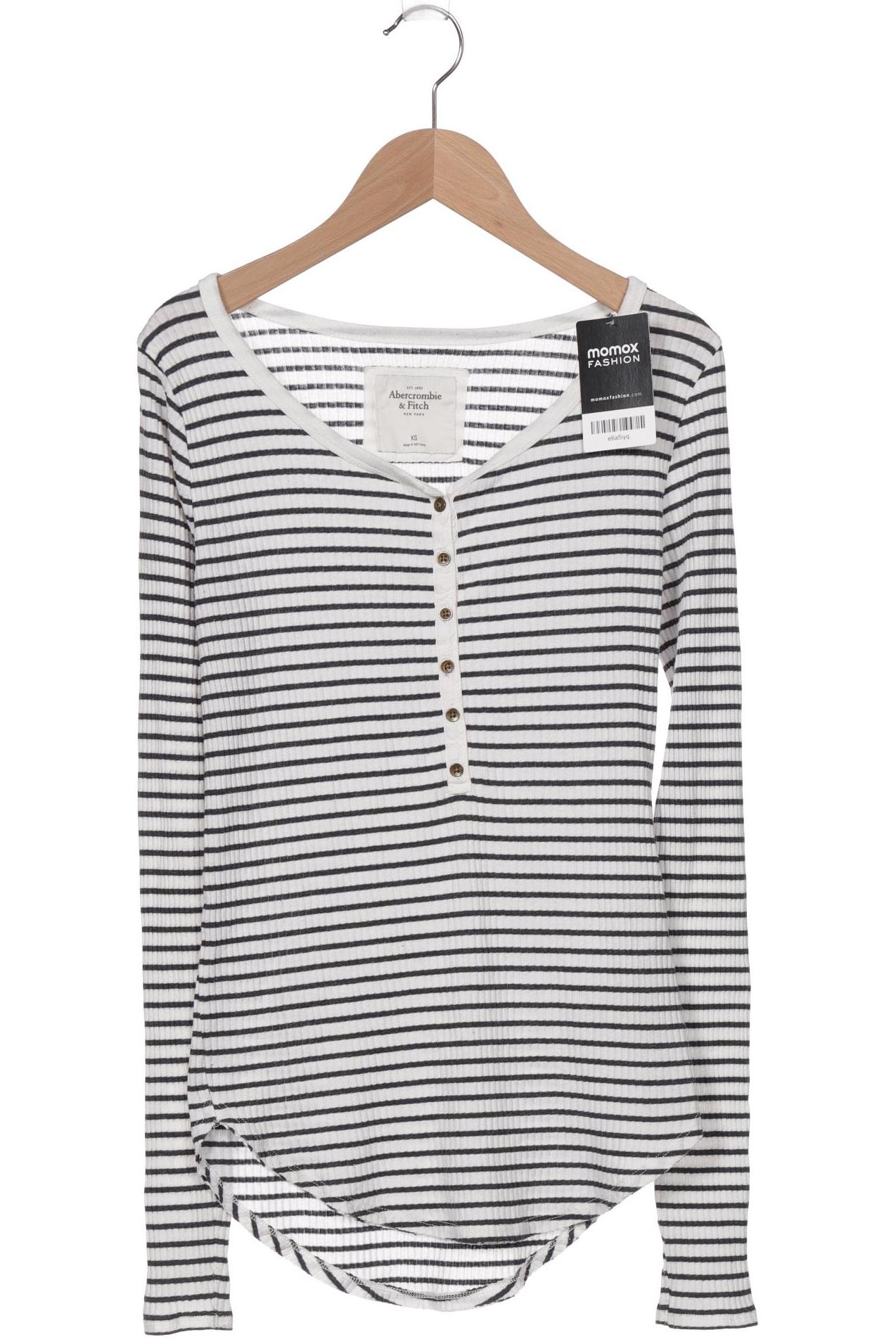 

Abercrombie & Fitch Damen Langarmshirt, grau