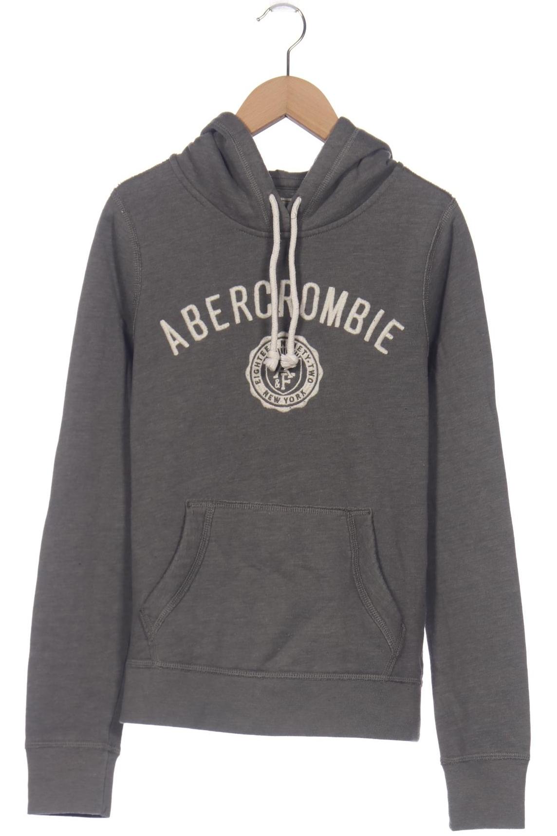 

Abercrombie & Fitch Damen Kapuzenpullover, grau, Gr. 36