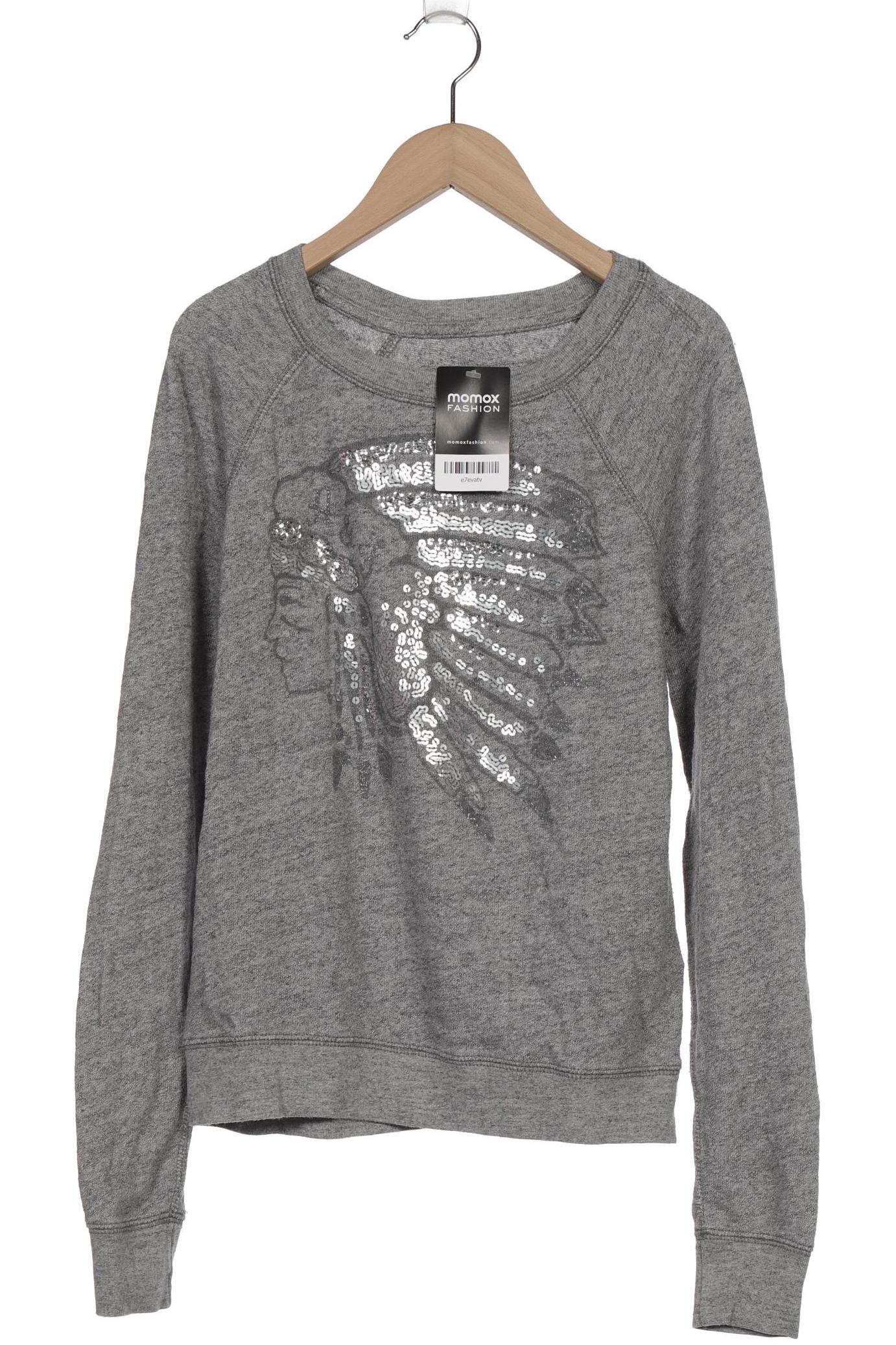 

Abercrombie & Fitch Damen Sweatshirt, grau, Gr. 34