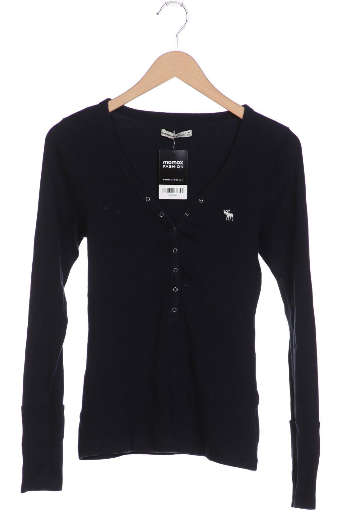 

Abercrombie & Fitch Damen Langarmshirt, marineblau